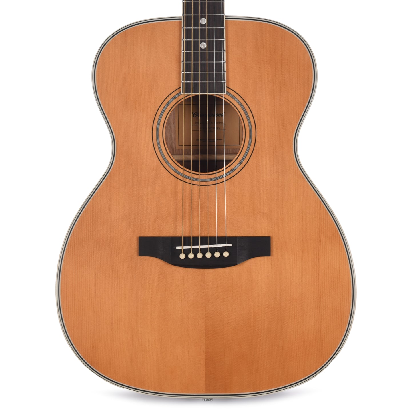 Orangewood Oliver Retro Grand Concert Acoustic Guitar Aged Natural Satin