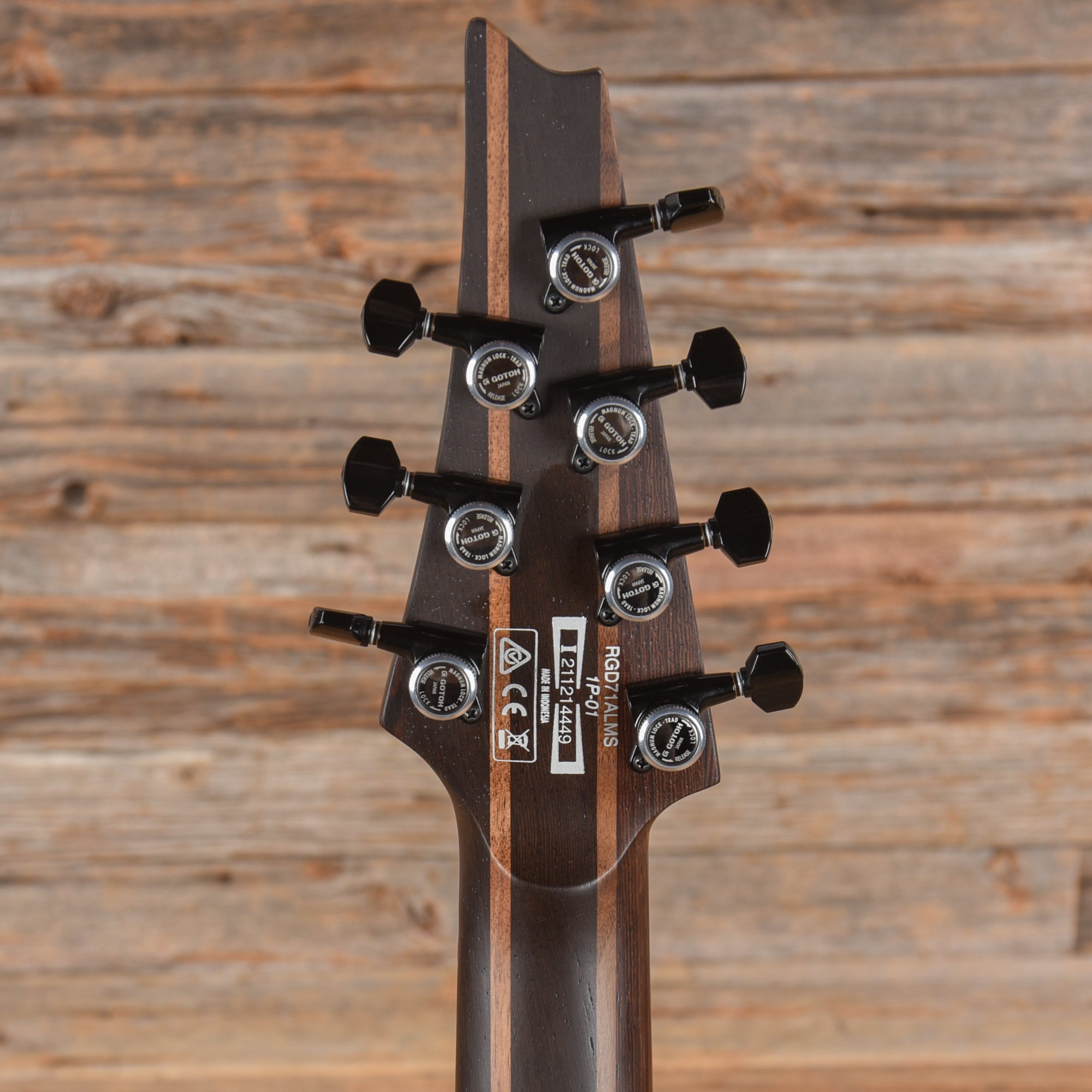 Ibanez RGD71ALMS Axion Label Black Aurora Burst 2021