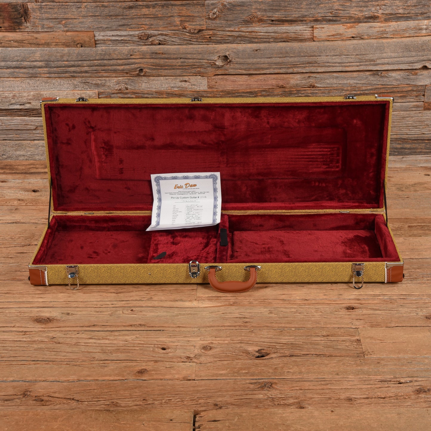 Pin-Up Custom Guitars T-Style "Nancy" Lake Placid Blue Aged 2024