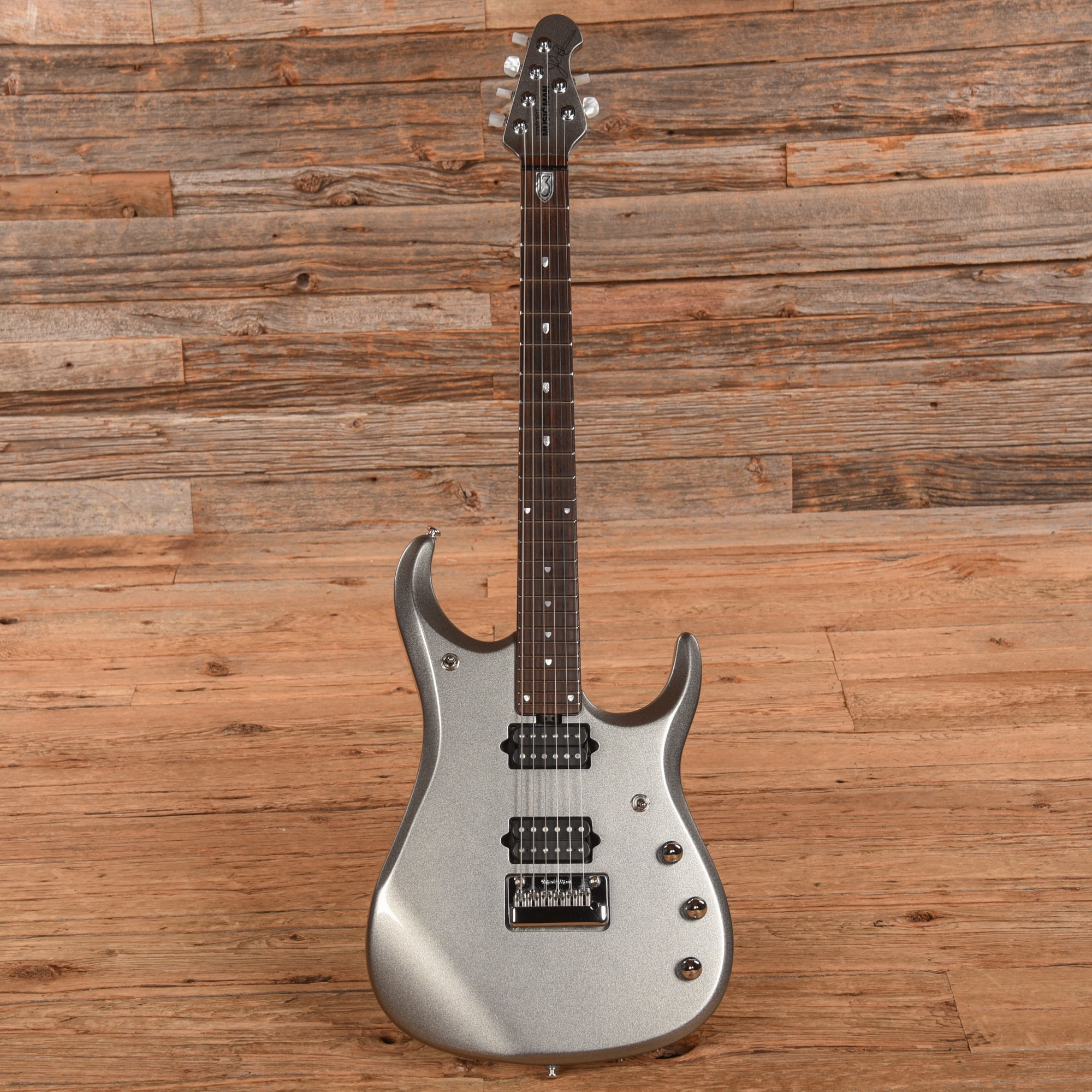 Music Man John Petrucci JP13-6 Platinum Silver 2013