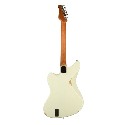 Suhr Classic JM Antique LE Olympic White w/Mastery Vibrato