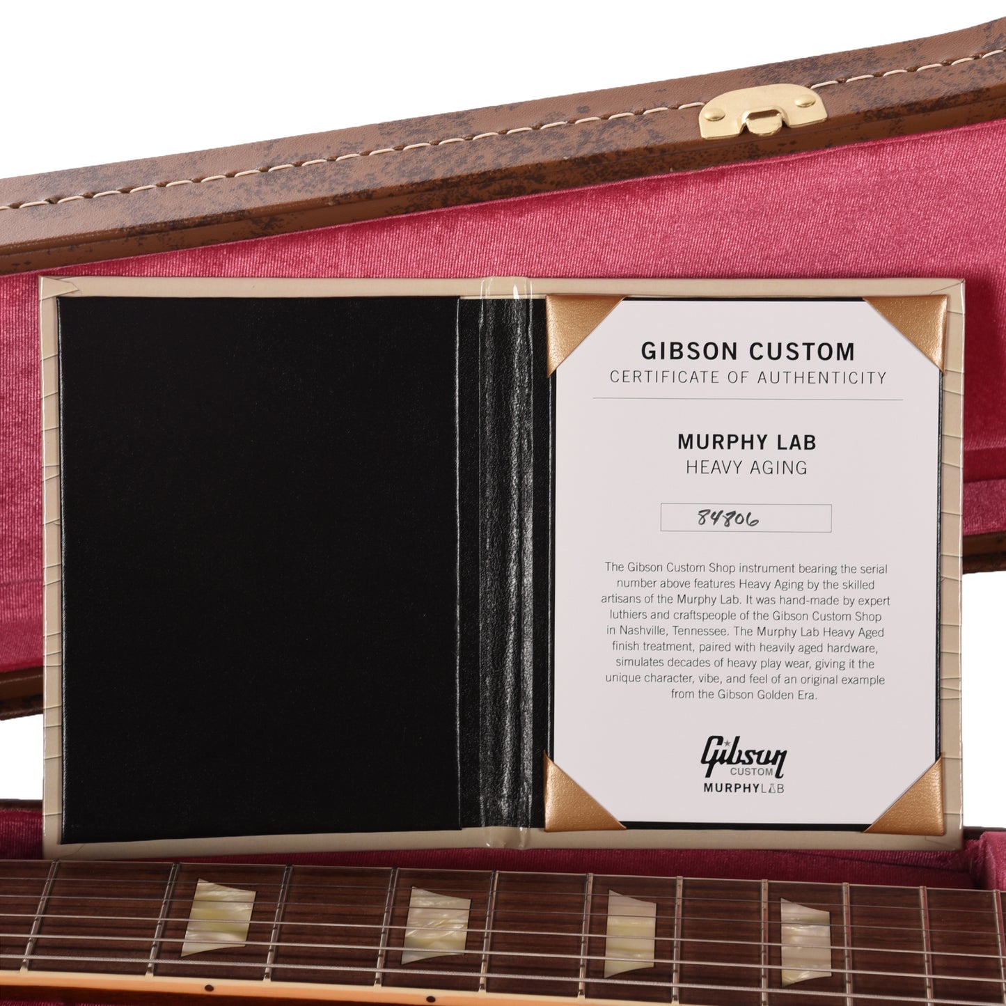 Gibson Custom Shop Murphy Lab 1958 Les Paul Standard Reissue Lemon Burst Heavy Aged