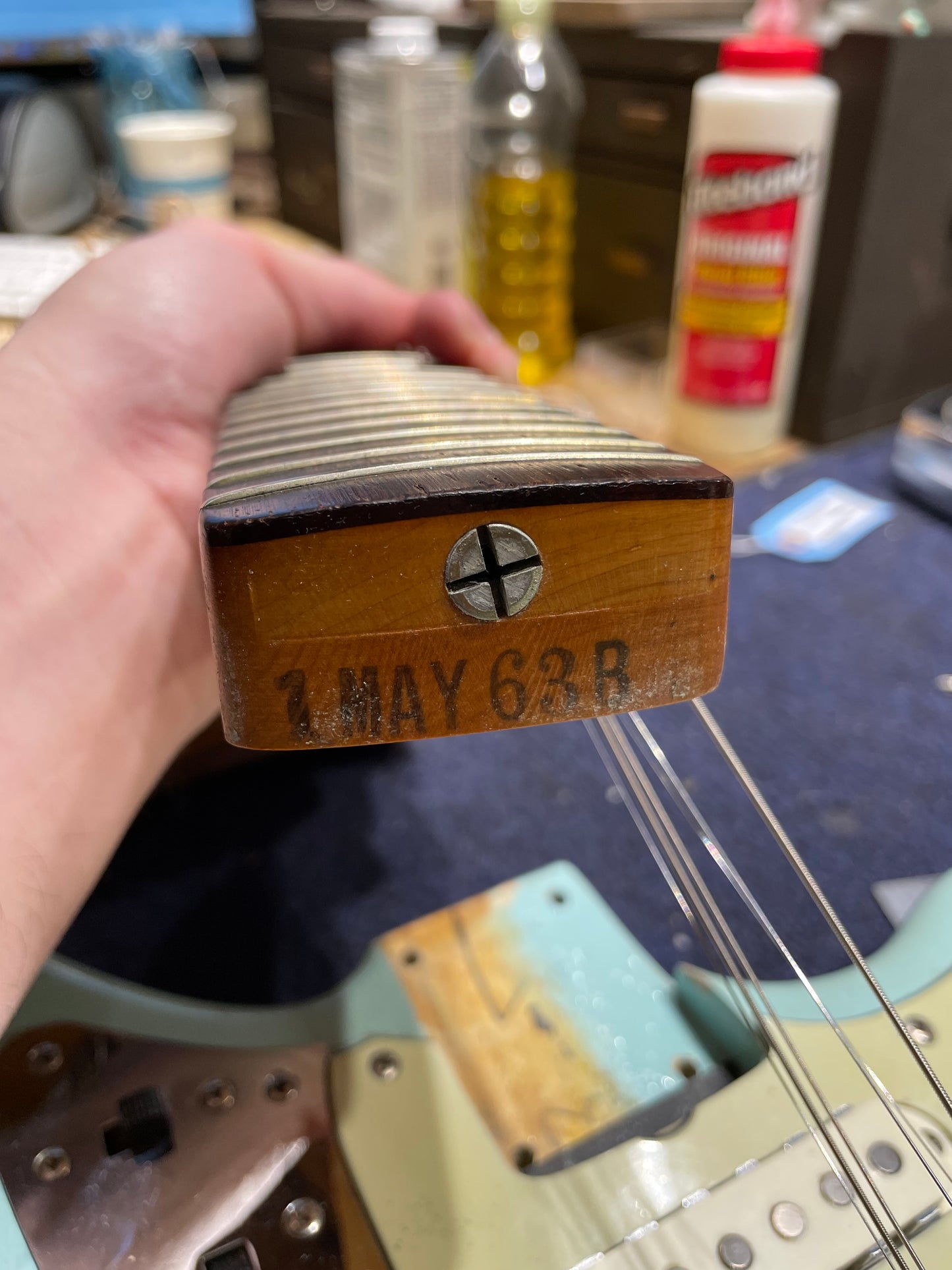 Fender Jaguar Sonic Blue 1963
