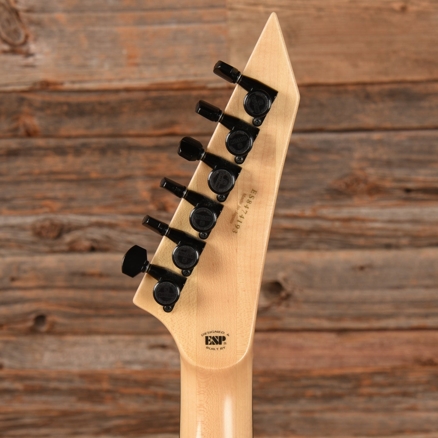 ESP E-II M-I Thru NT Satin Black 2018