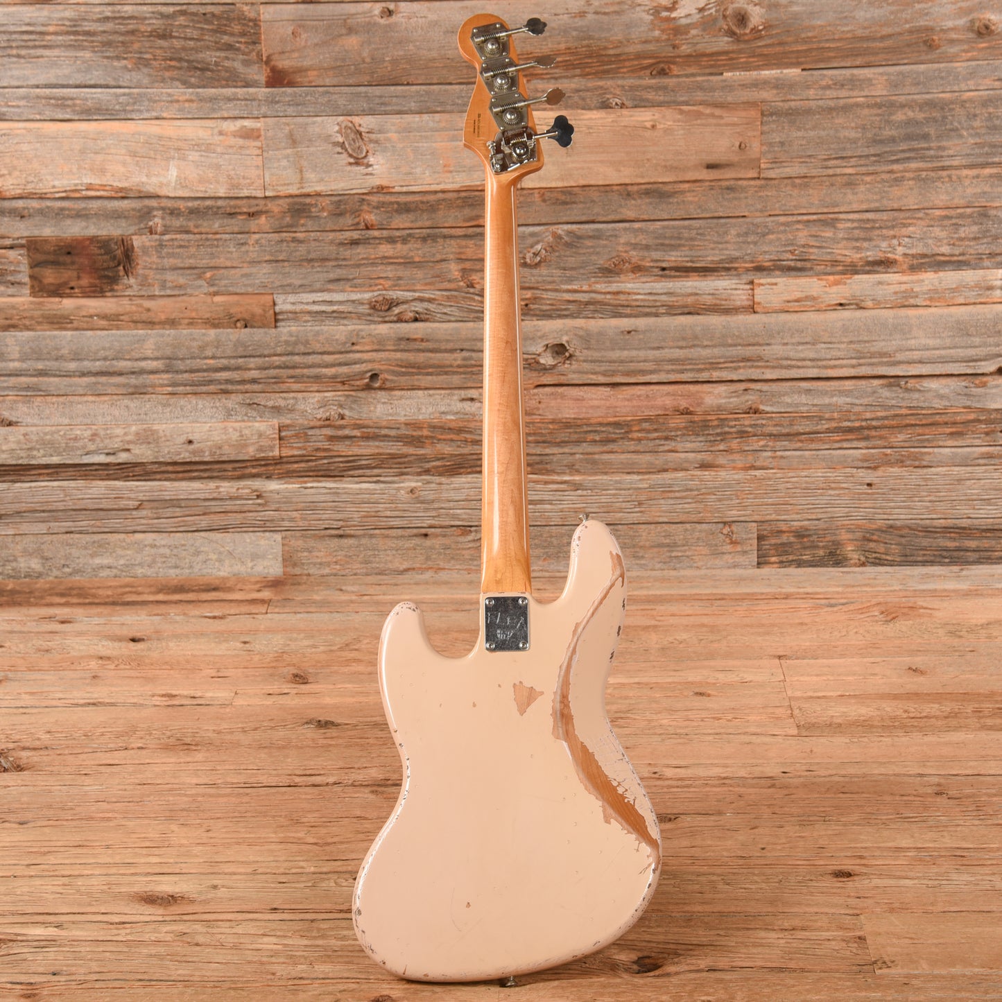 Fender Flea Artist Series Road Worn Signature Jazz Bass Shell Pink 2016