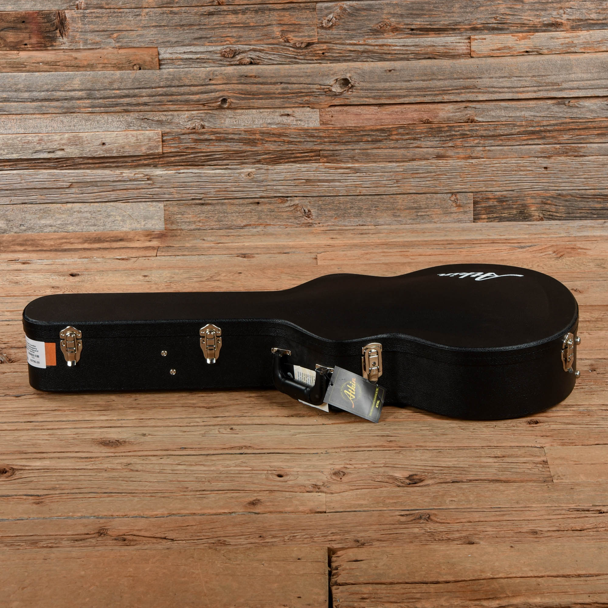 Atkin The ASJ Small Jumbo Aged Baked Sitka/Mahogany w/Cherry Back & No Pickguard Natural