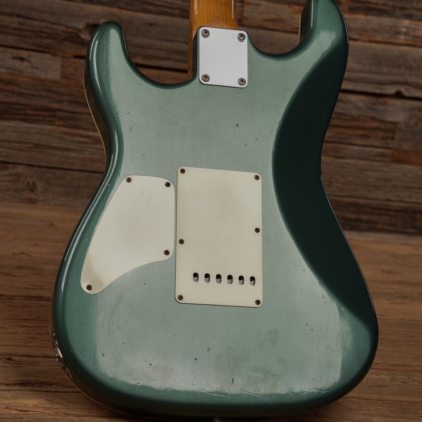 Fender Custom Shop GC Stratocaster HST Journeyman Relic Sherwood Green Metallic 2021