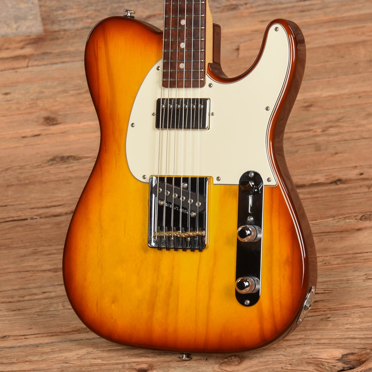 G&L Fullerton Deluxe ASAT Classic Bluesboy Sunburst 2021