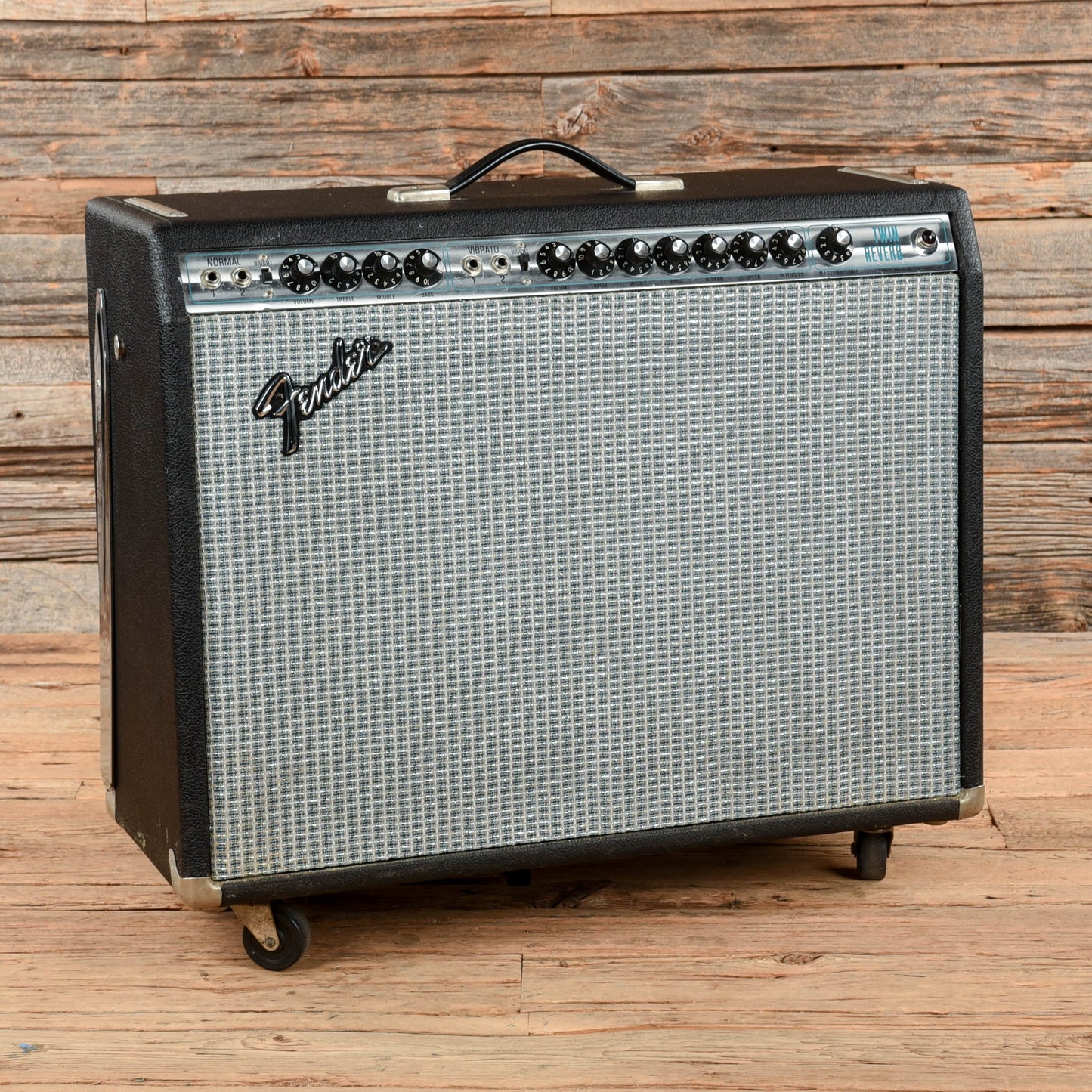 Fender Twin Reverb 2-Channel 100-Watt 2x12" Guitar Combo Amp  1977