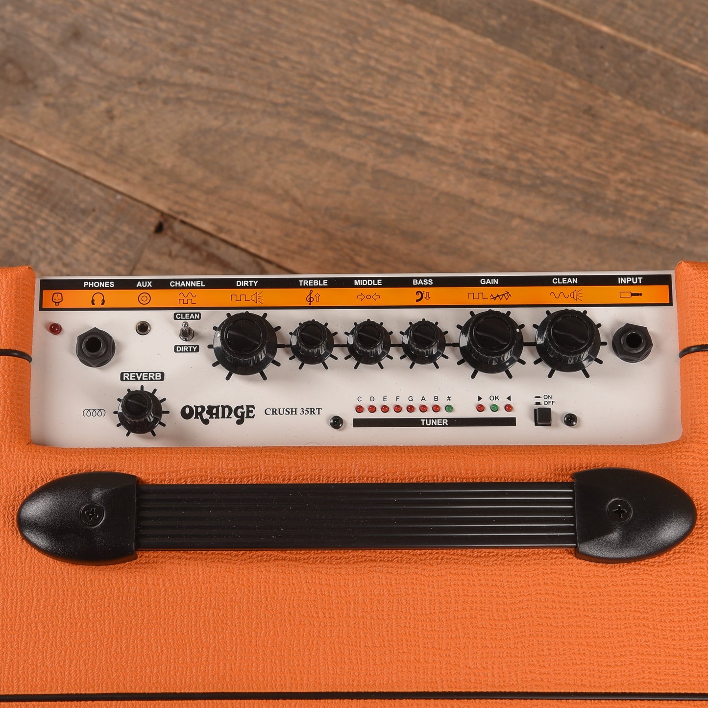 Orange Crush 35RT 1x10" Guitar Combo Amp w/Reverb & Built-In Tuner