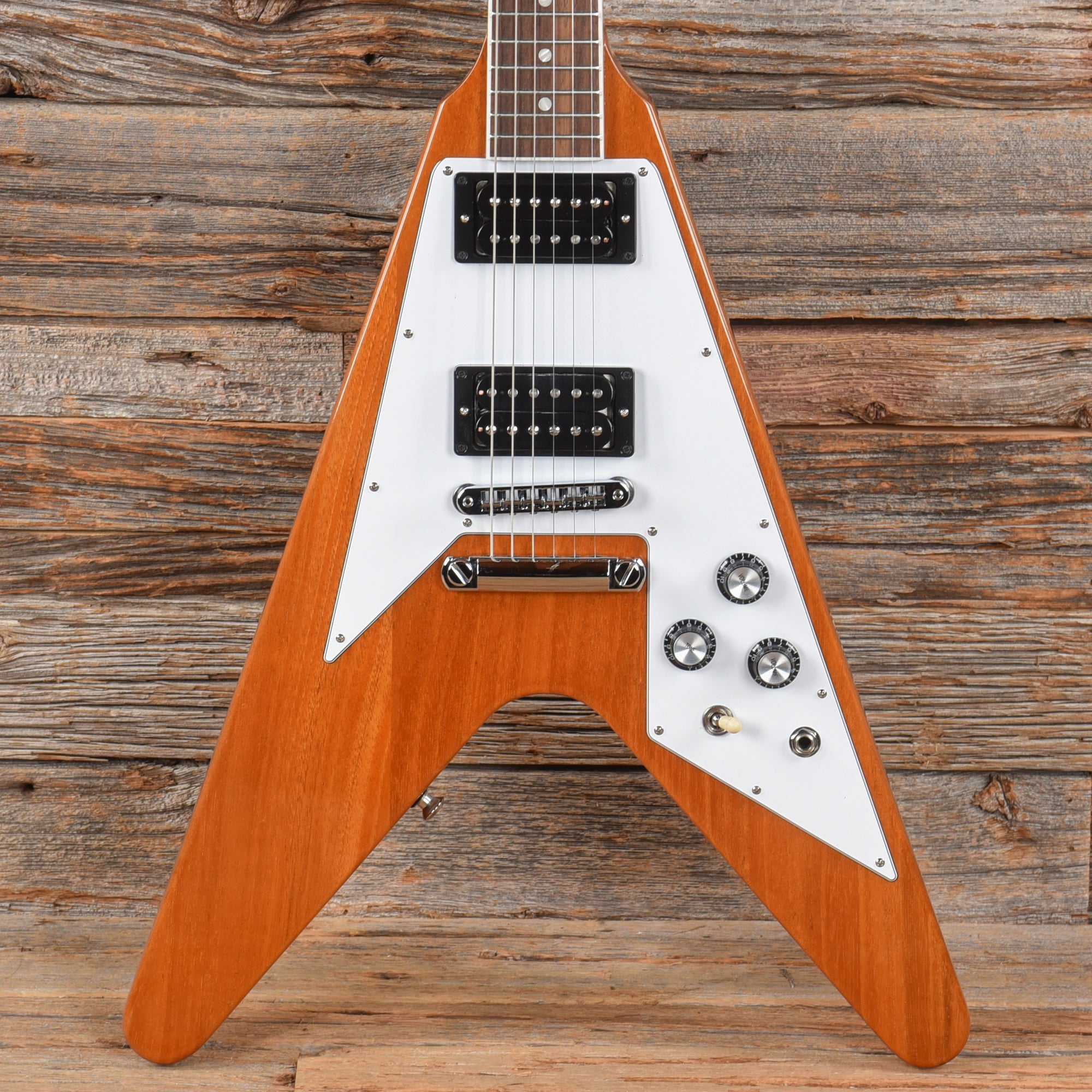 Gibson '70s Flying V Natural 2023