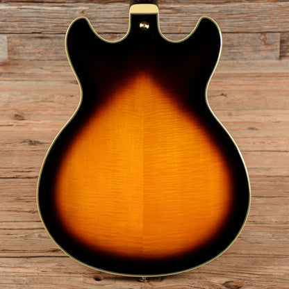 Ibanez JSM10-VYS John Scofield Signature Hollowbody Vintage Yellow Sunburst 2023