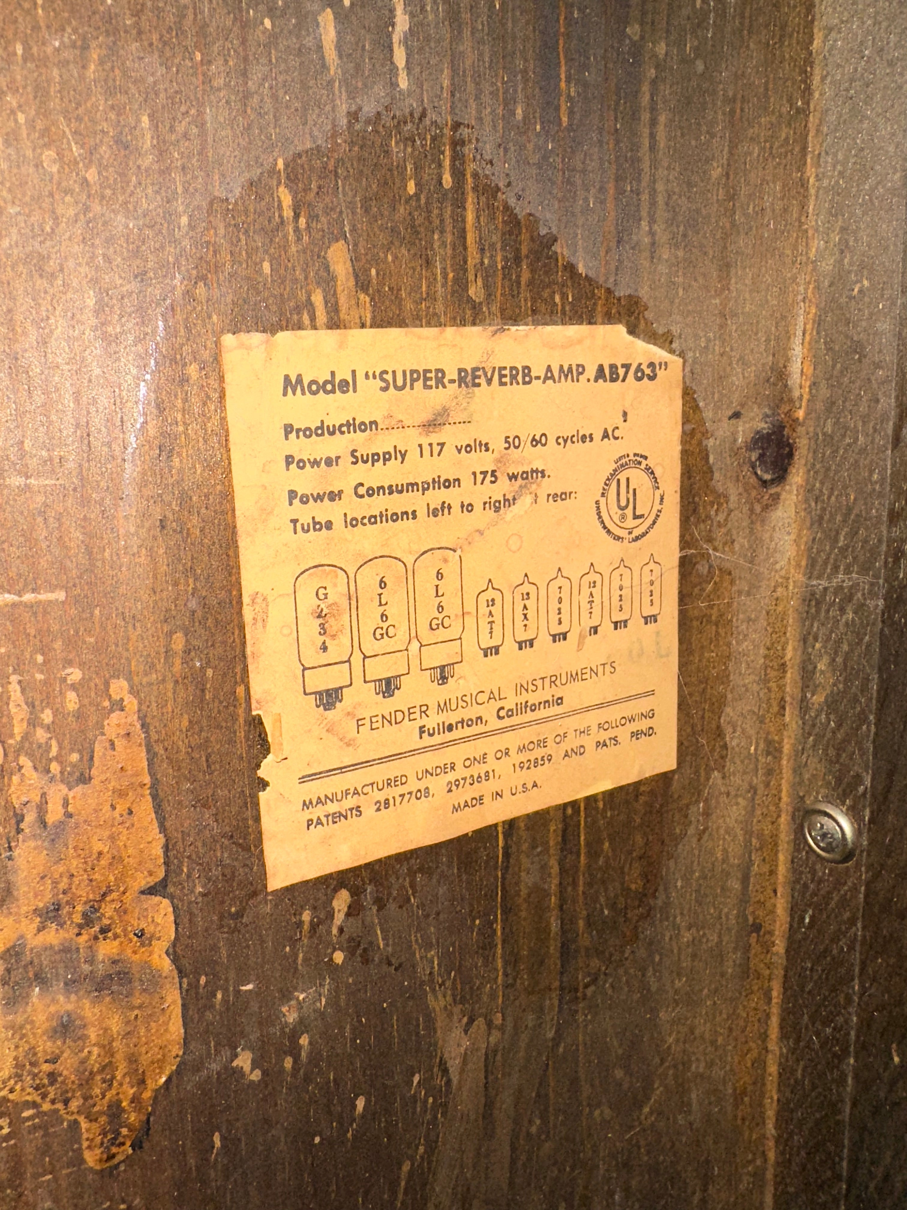 Fender Super Reverb  1965