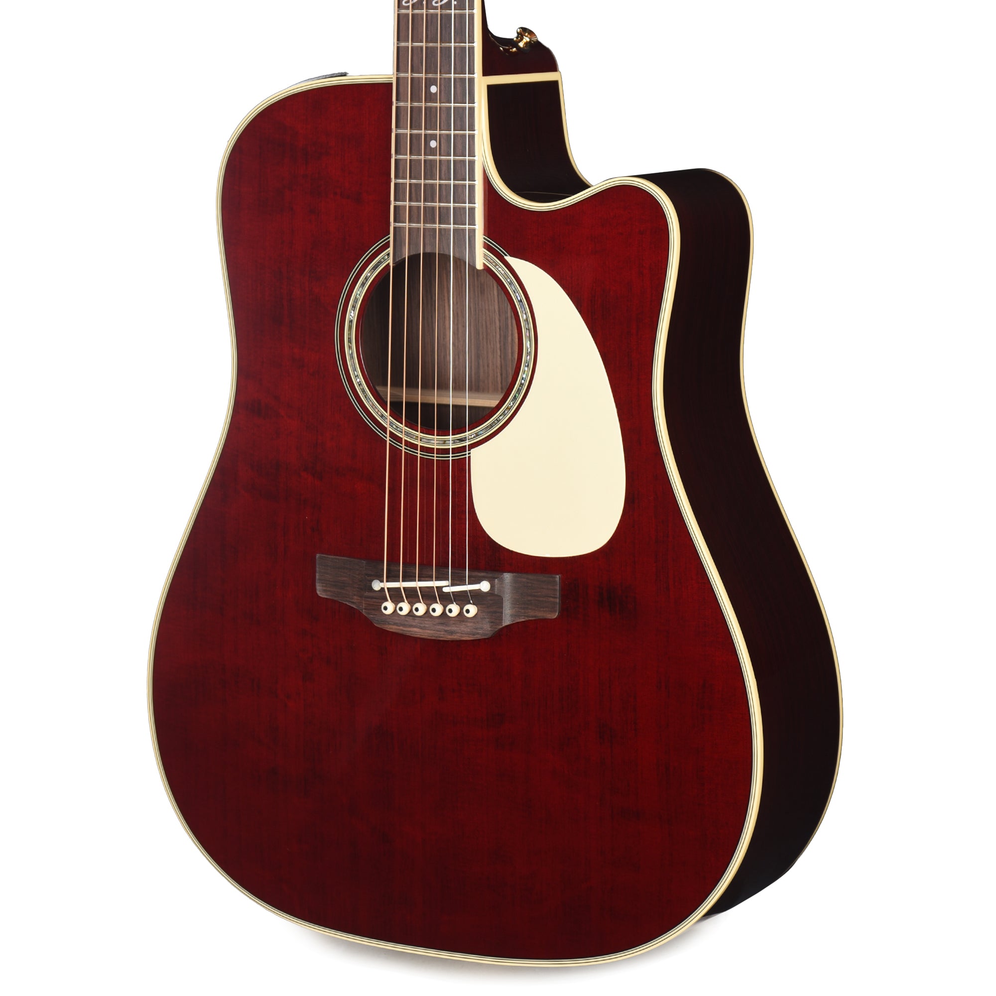 Takamine JJ325SRCL John Jorgenson Signature Acoustic Electric Guitar Red