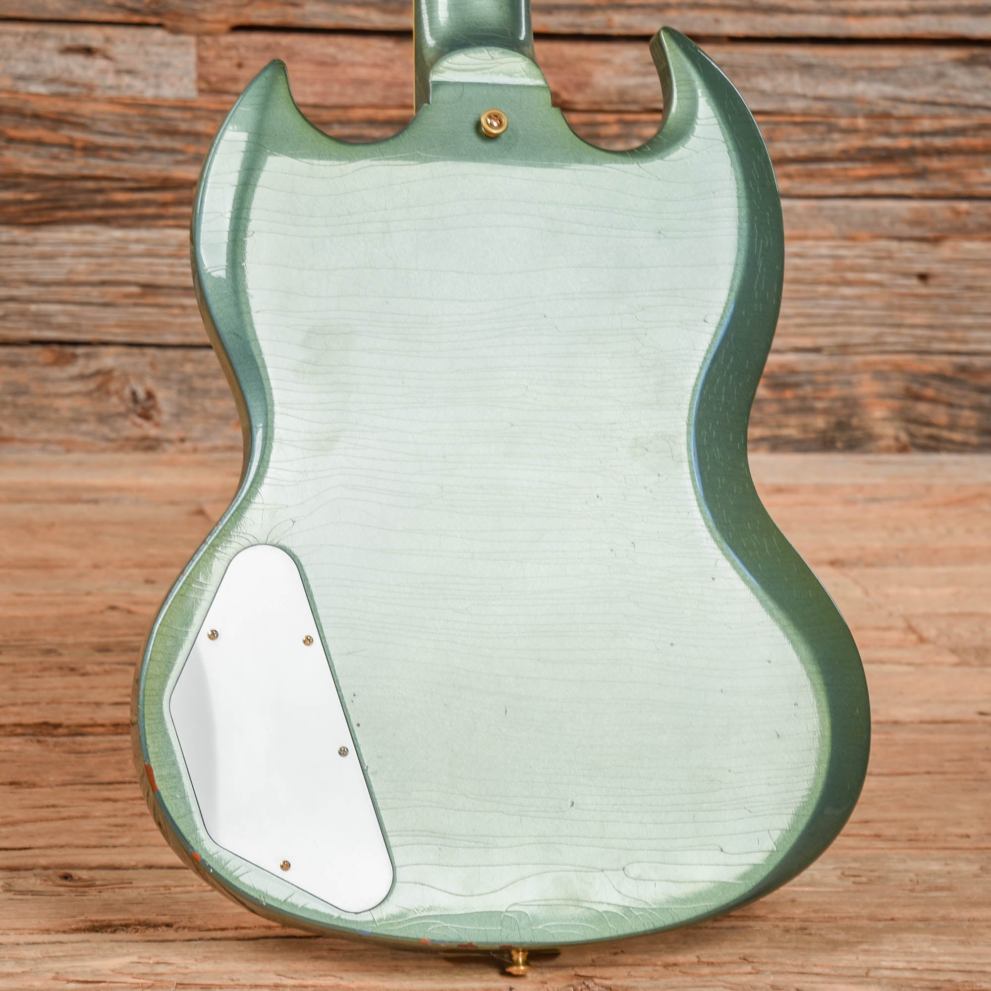 Gibson Custom Murphy Lab SG Custom Light Aged w/Maestro Vibrola Tailpiece Antique Pelham Blue 2021