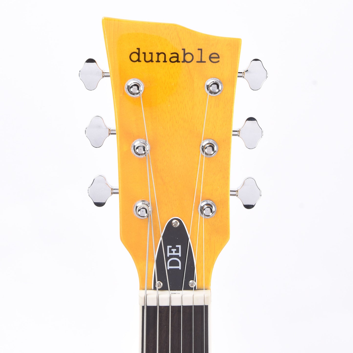 Dunable DE R2 Korina Aged Clear w/Bare Knuckle The Mule Humbuckers