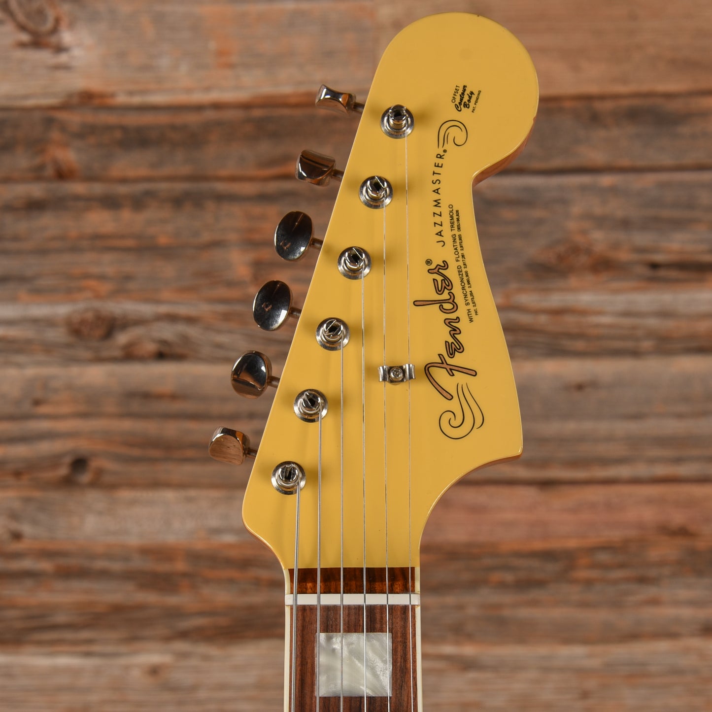 Fender Limited Edition 60th Anniversary Classic Jazzmaster w/ Matching Headstock Vintage Blonde 2018