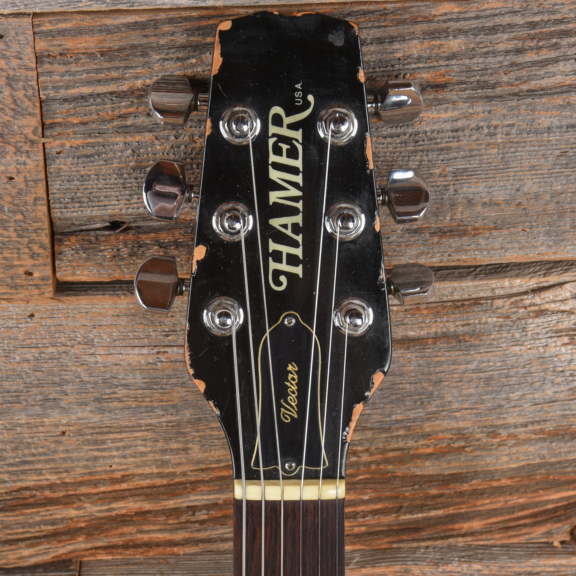 Hamer Vector Black and White Custom Finish 1980s