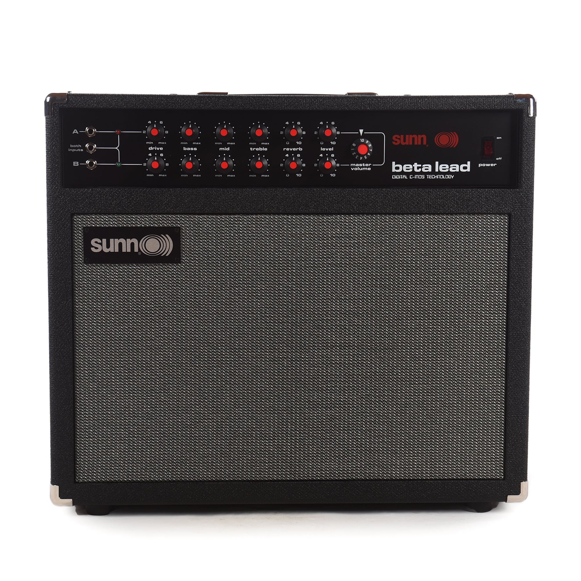 Sunn Beta Lead 200w 1x12 CMOS Guitar Combo Amp w/ Footswitch