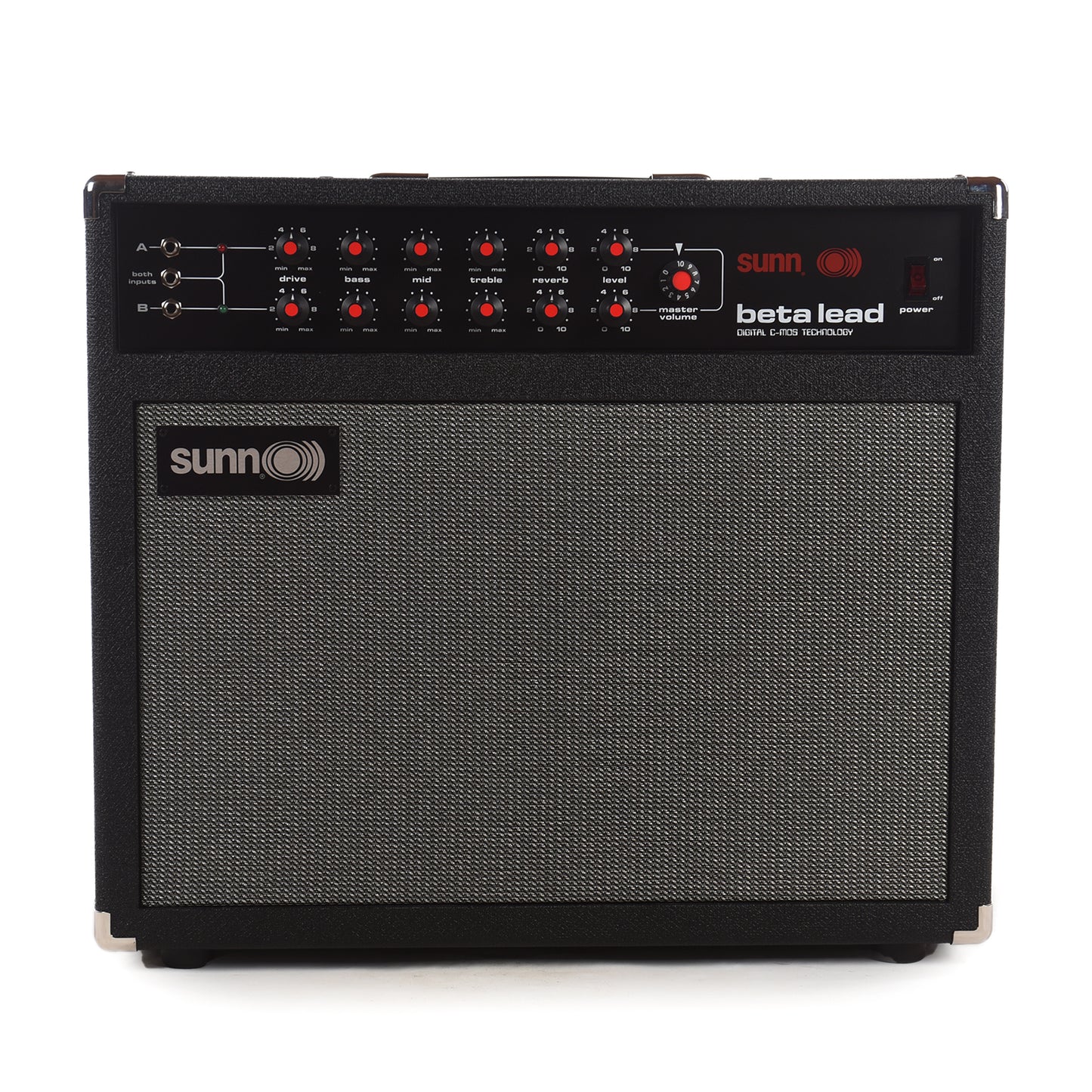 Sunn Beta Lead 200w 1x12 CMOS Guitar Combo Amp w/ Footswitch
