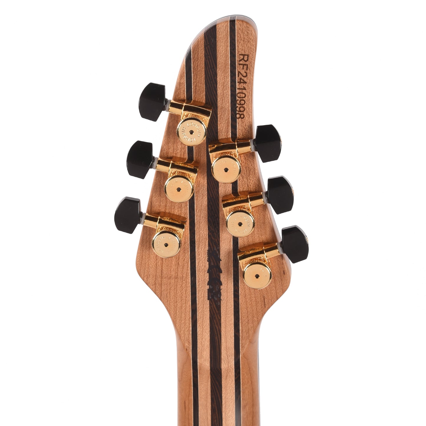 Mayones Regius 6 Curly Poplar 4A/Swamp Ash Trans Turquoise