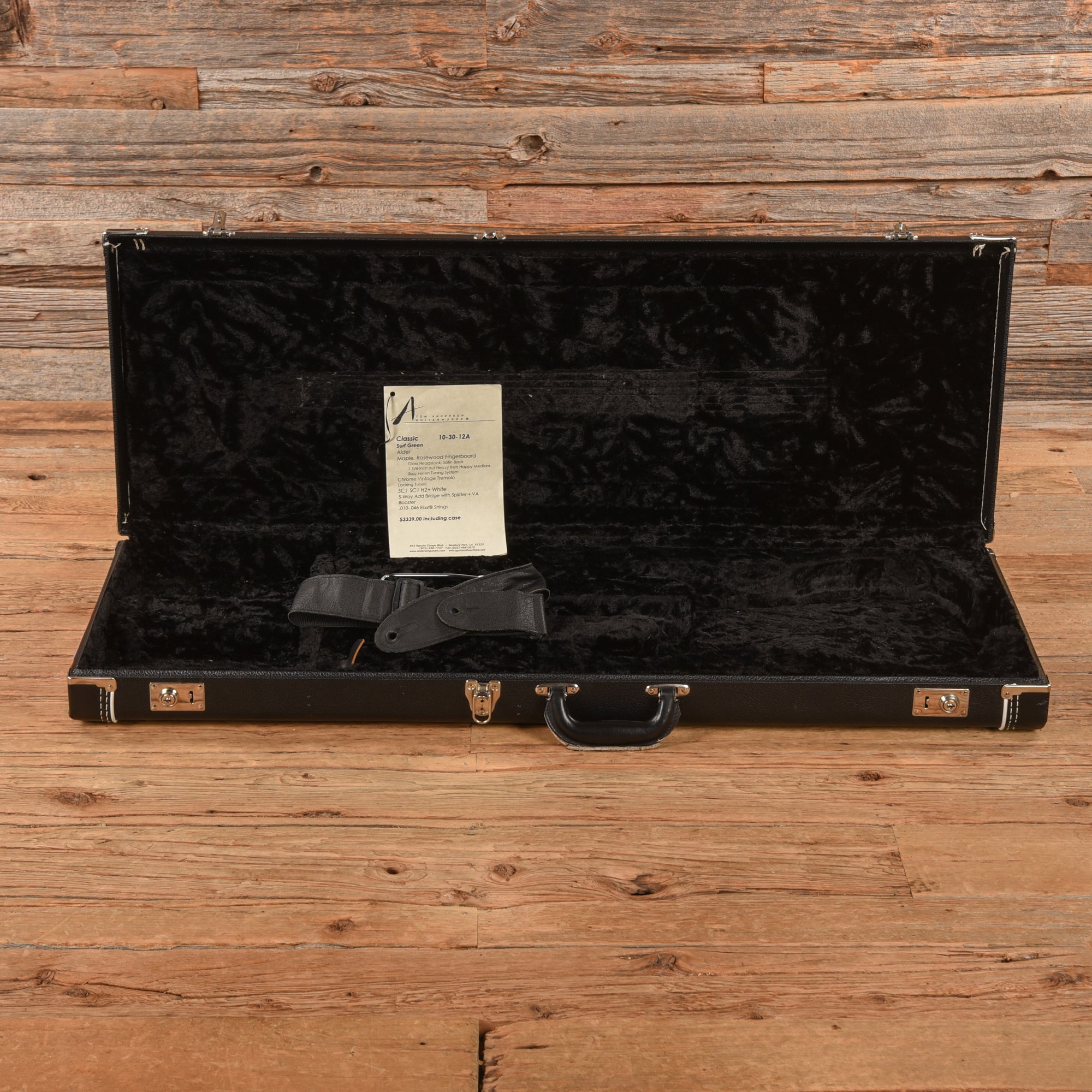 Tom Anderson Classic Surf Green 2011