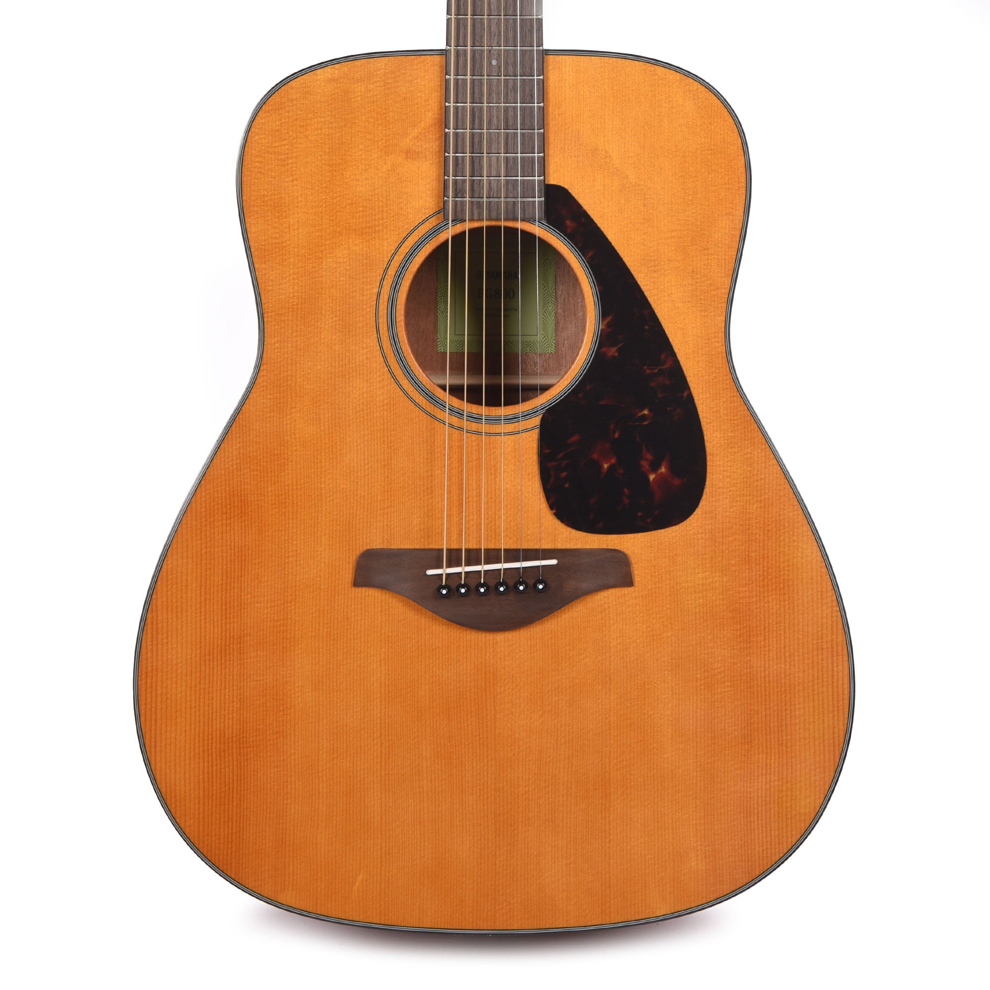 Yamaha FG800 Traditional Dreadnought Acoustic Vintage Natural