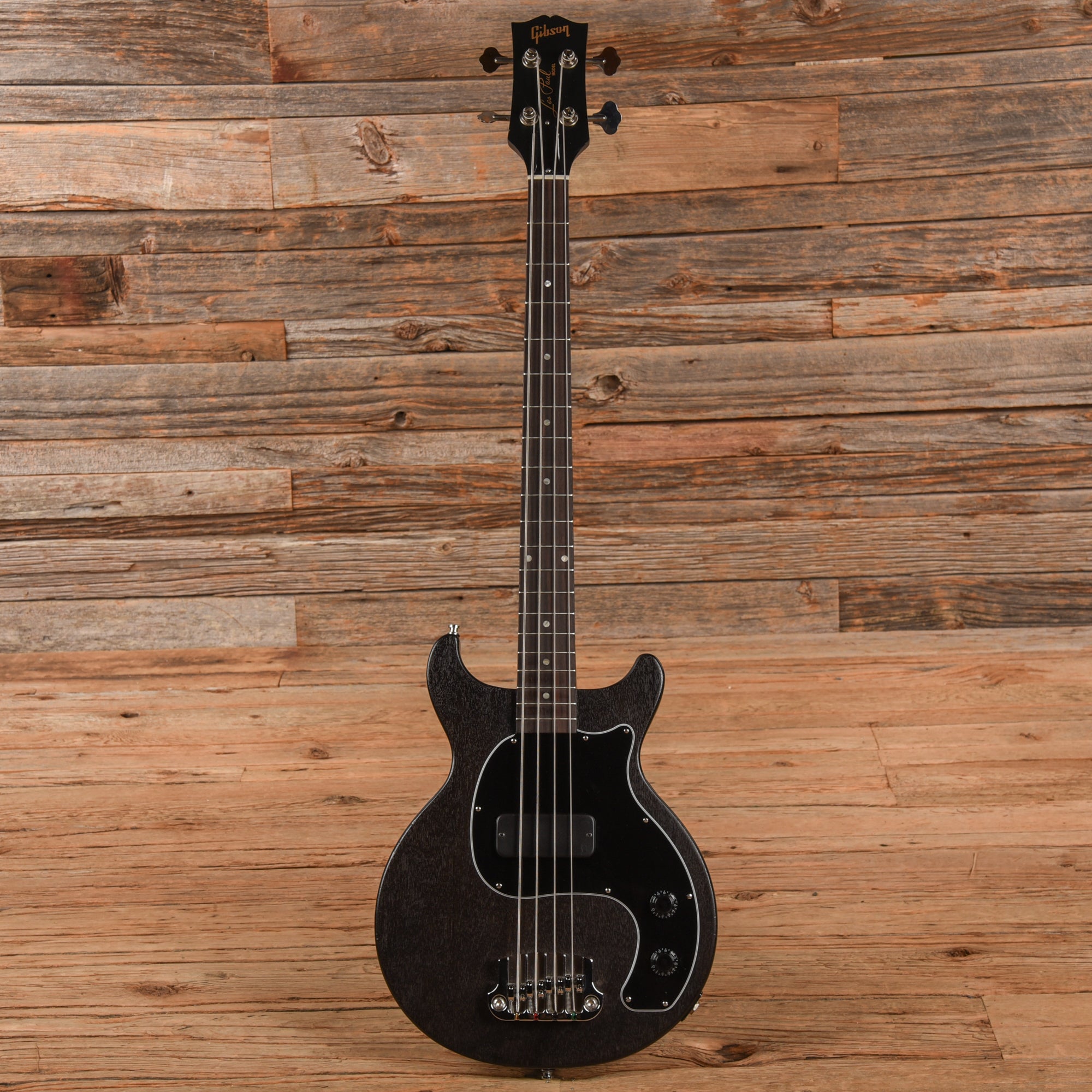 Gibson Les Paul Junior Tribute DC Bass Worn Ebony 2019