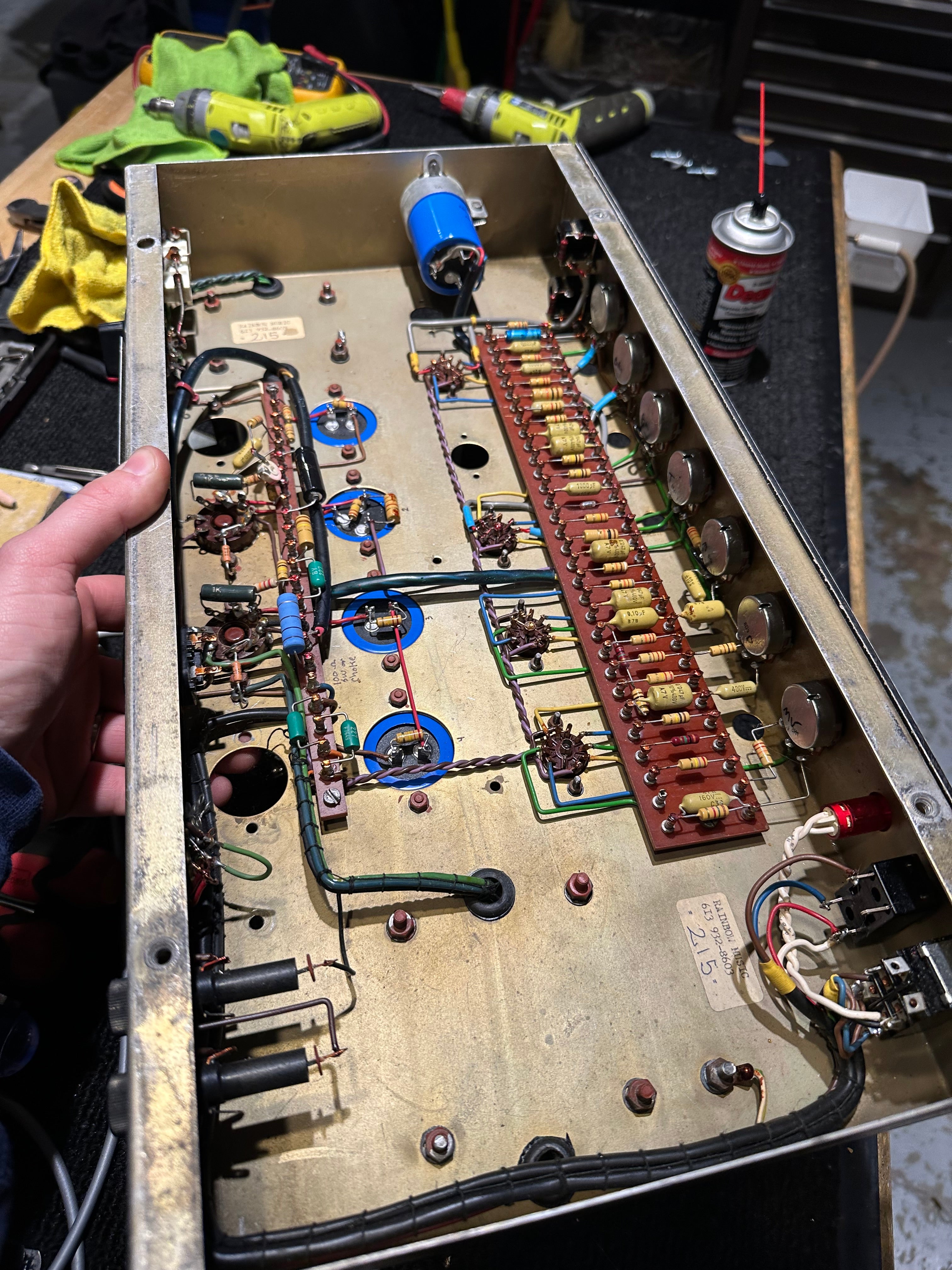 Hiwatt DR-505 50-Watt Guitar Amp Head  1977