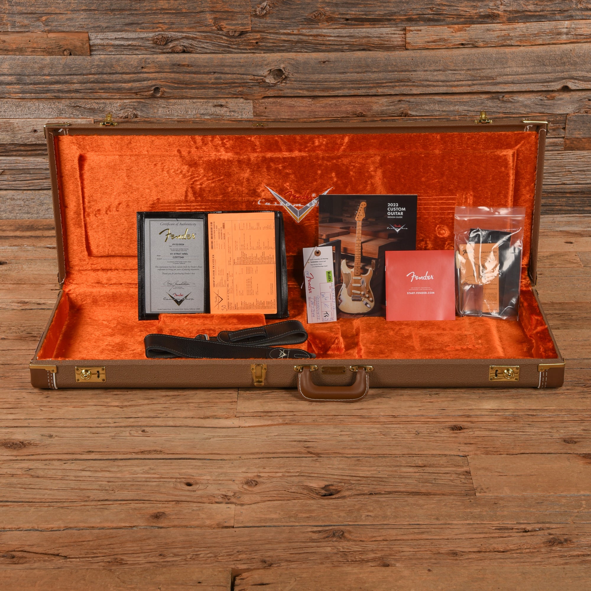 Fender Custom Shop 61 Stratocaster Heavy Relic Sunburst 2024