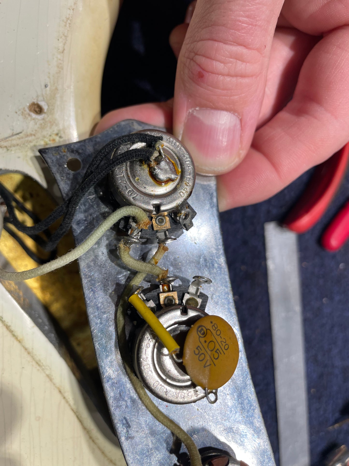 Fender Mustang Olympic White 1964