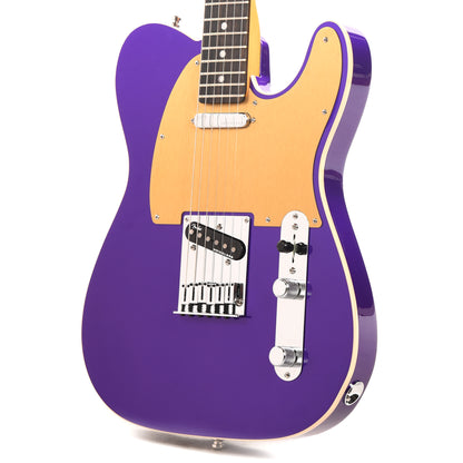 Fender American Ultra Telecaster Plum Metallic & Anodized Gold Pickguard