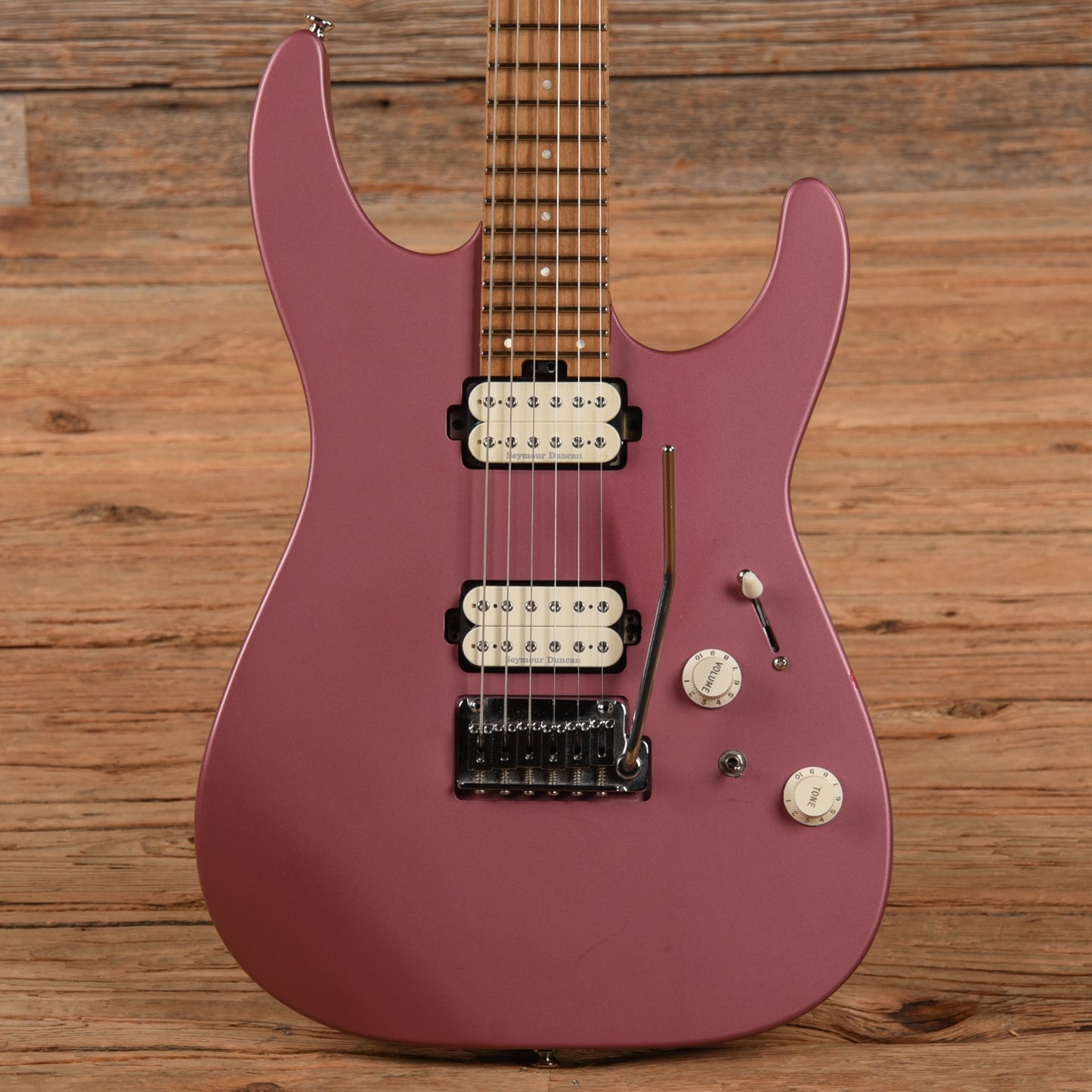 Charvel Pro-Mod DK24 HH 2PT CM Satin Burgundy Mist 2018