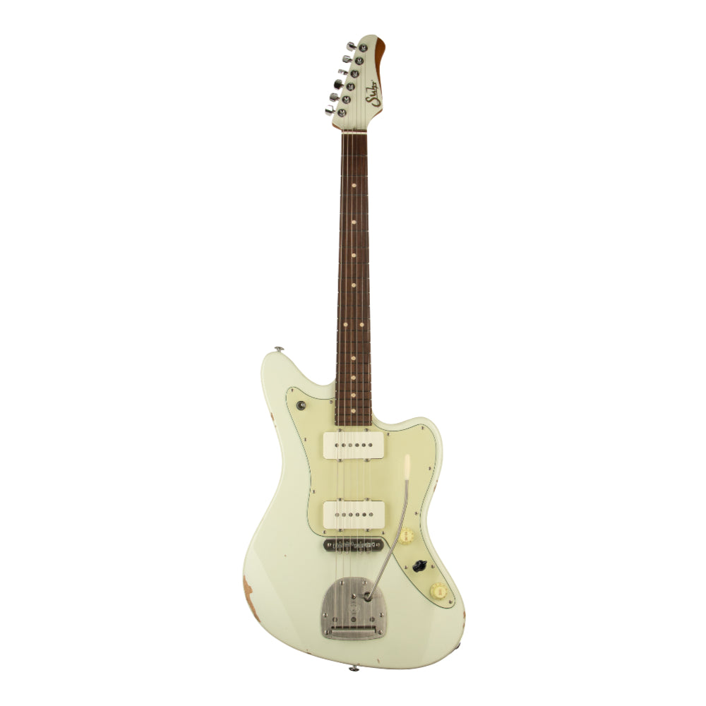 Suhr Classic JM Antique LE Olympic White w/Mastery Vibrato