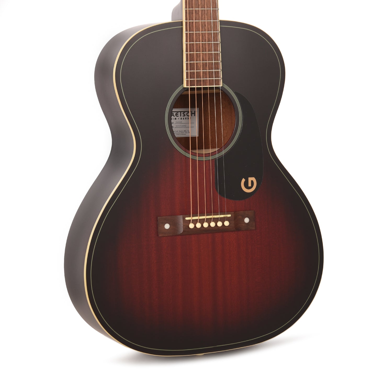 Gretsch Jim Dandy Dreadnought Deep Cherry Burst