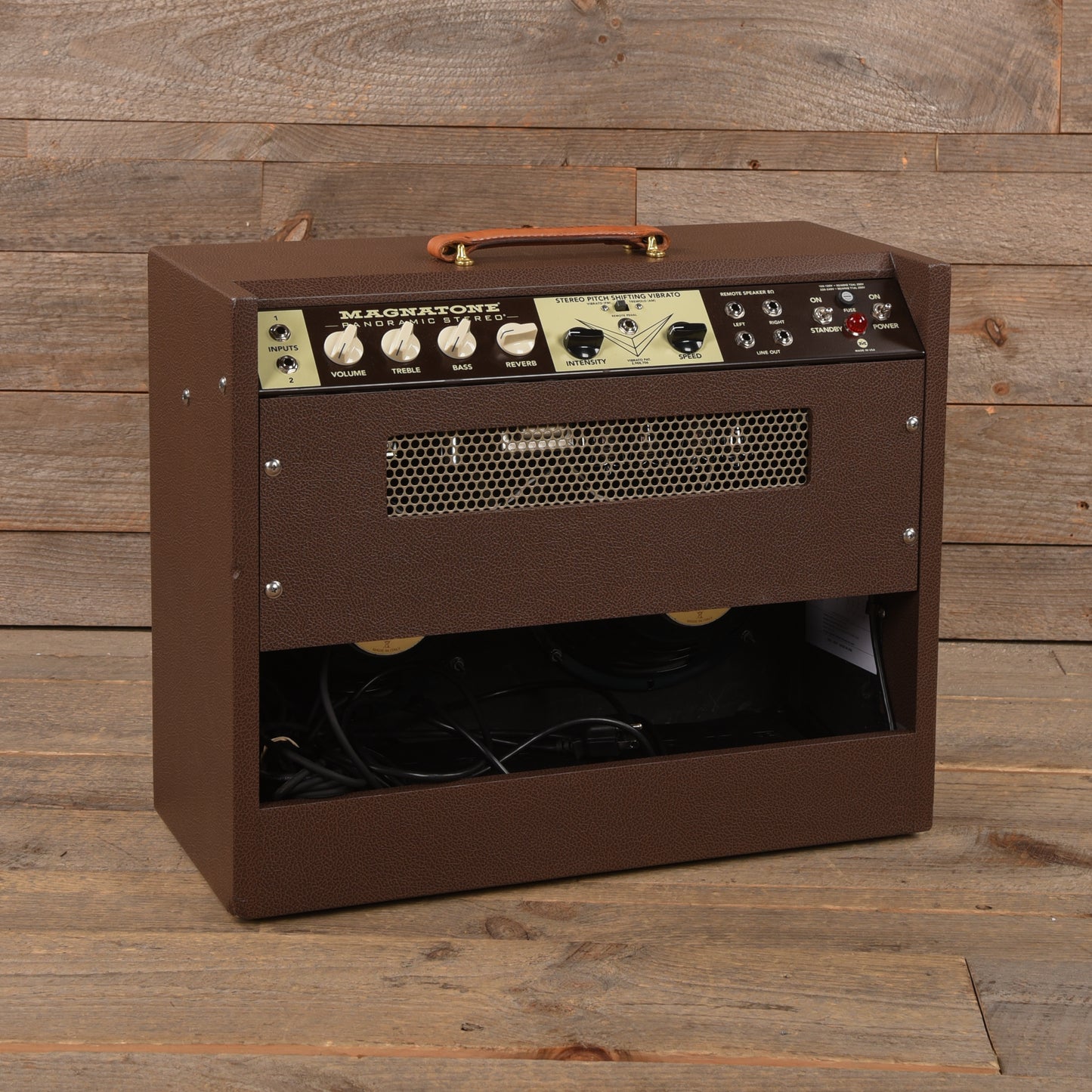 Magnatone Panoramic Stereo 12/12W 2x10 Combo Amp