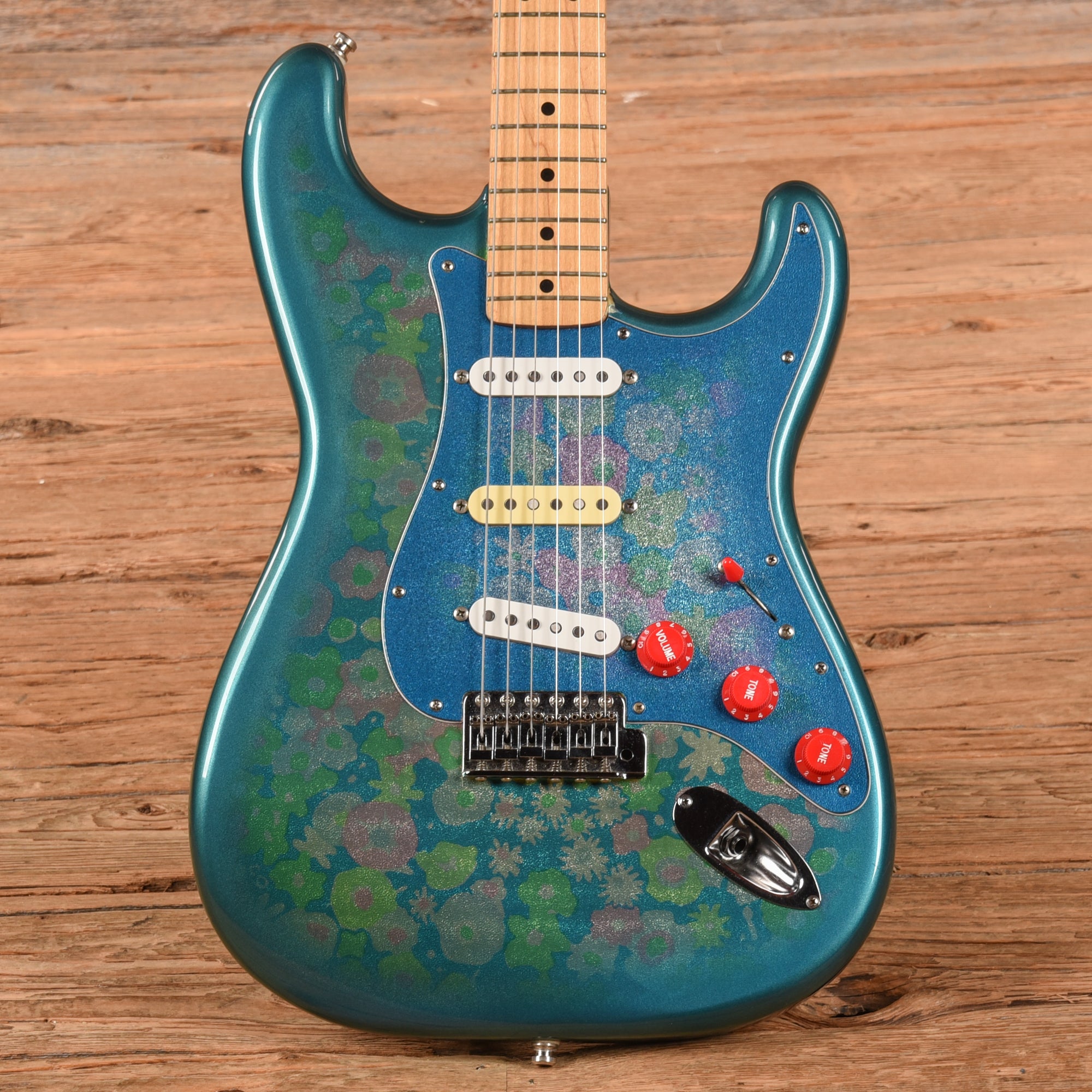 Fender Blue Flower Stratocaster Blue Flower