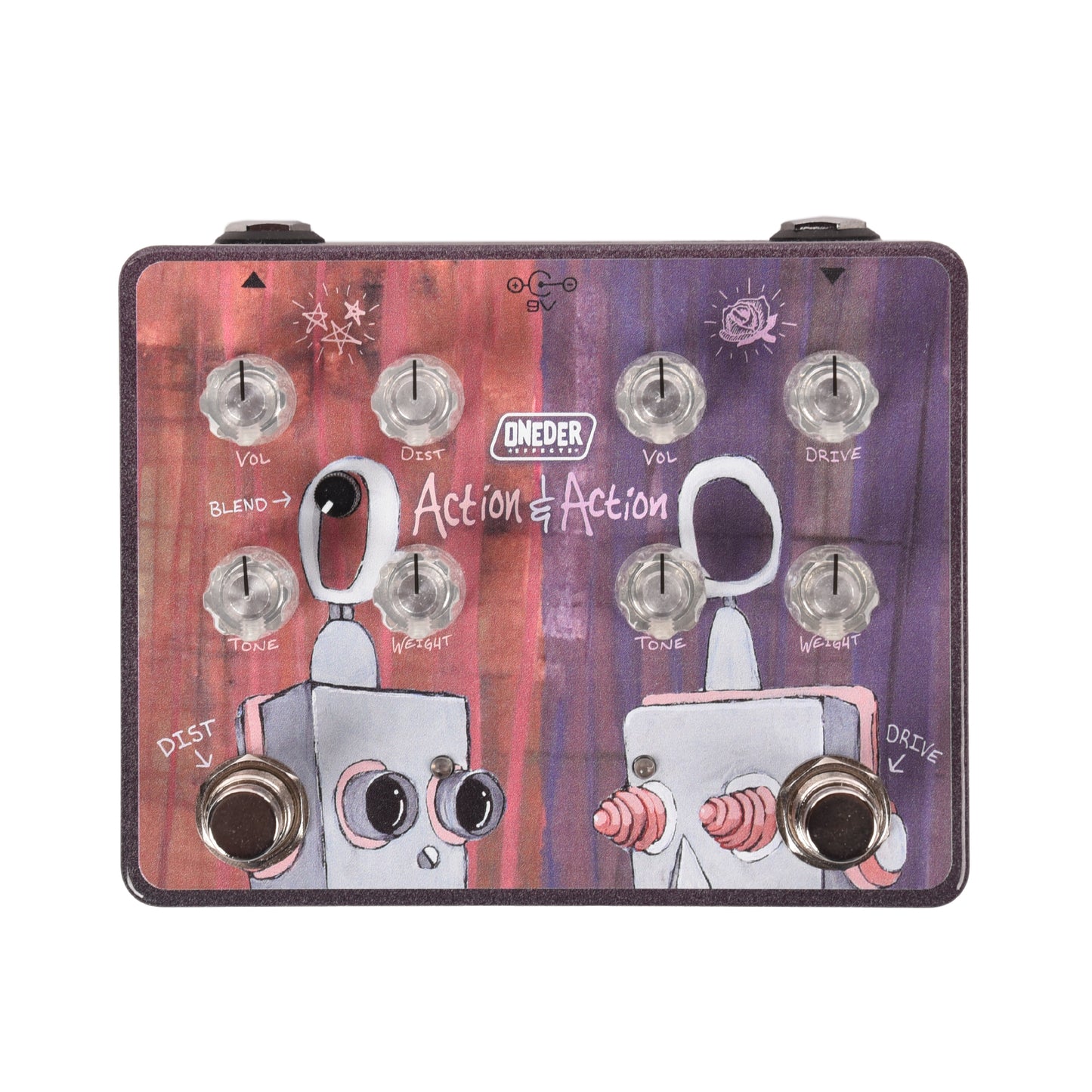 Oneder Effects Action & Action - The Get Up Kids Pedal Dual Overdrive