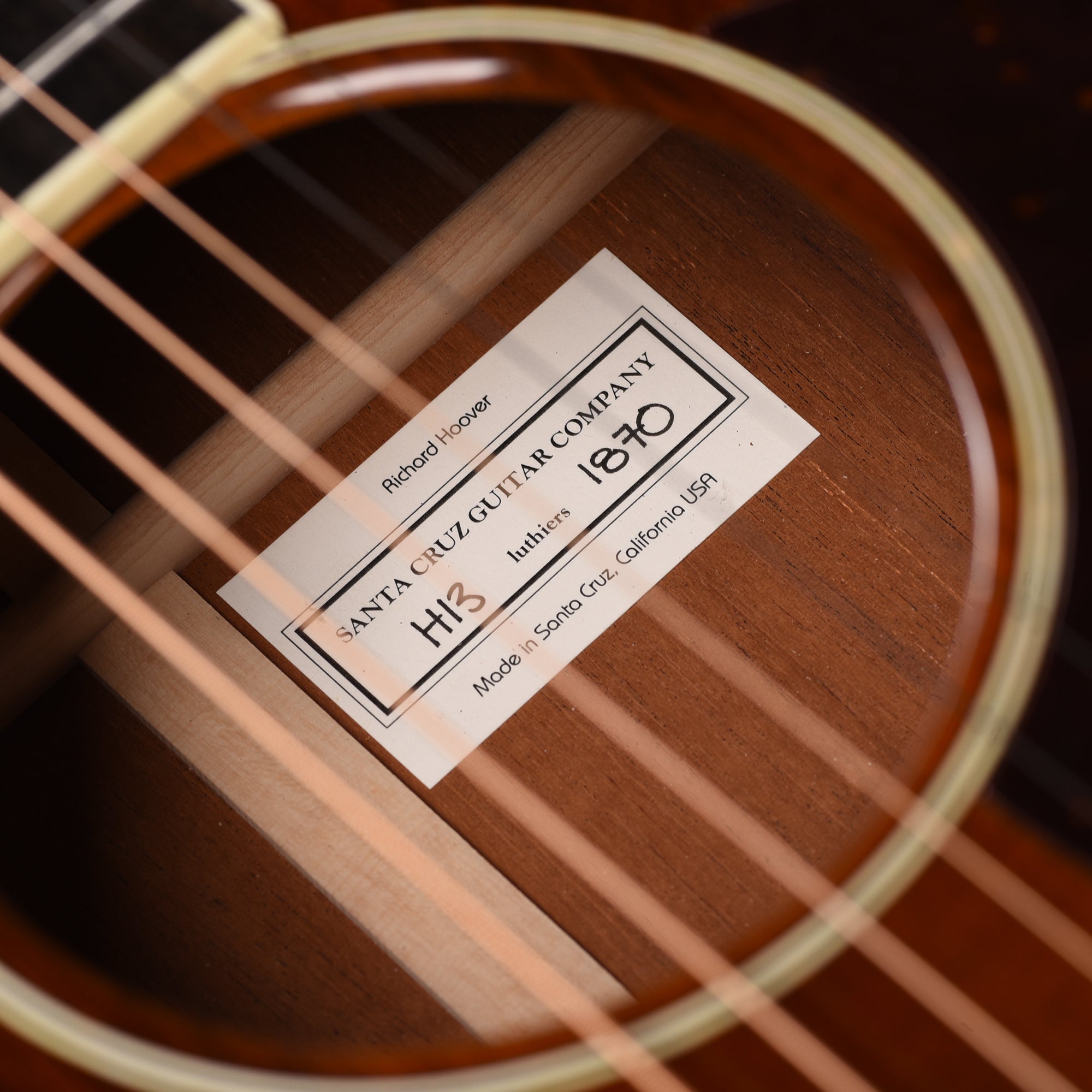 Santa Cruz Guitar Company H/13 Fret Sinker Redwood/1930s Old Growth Mahogany 