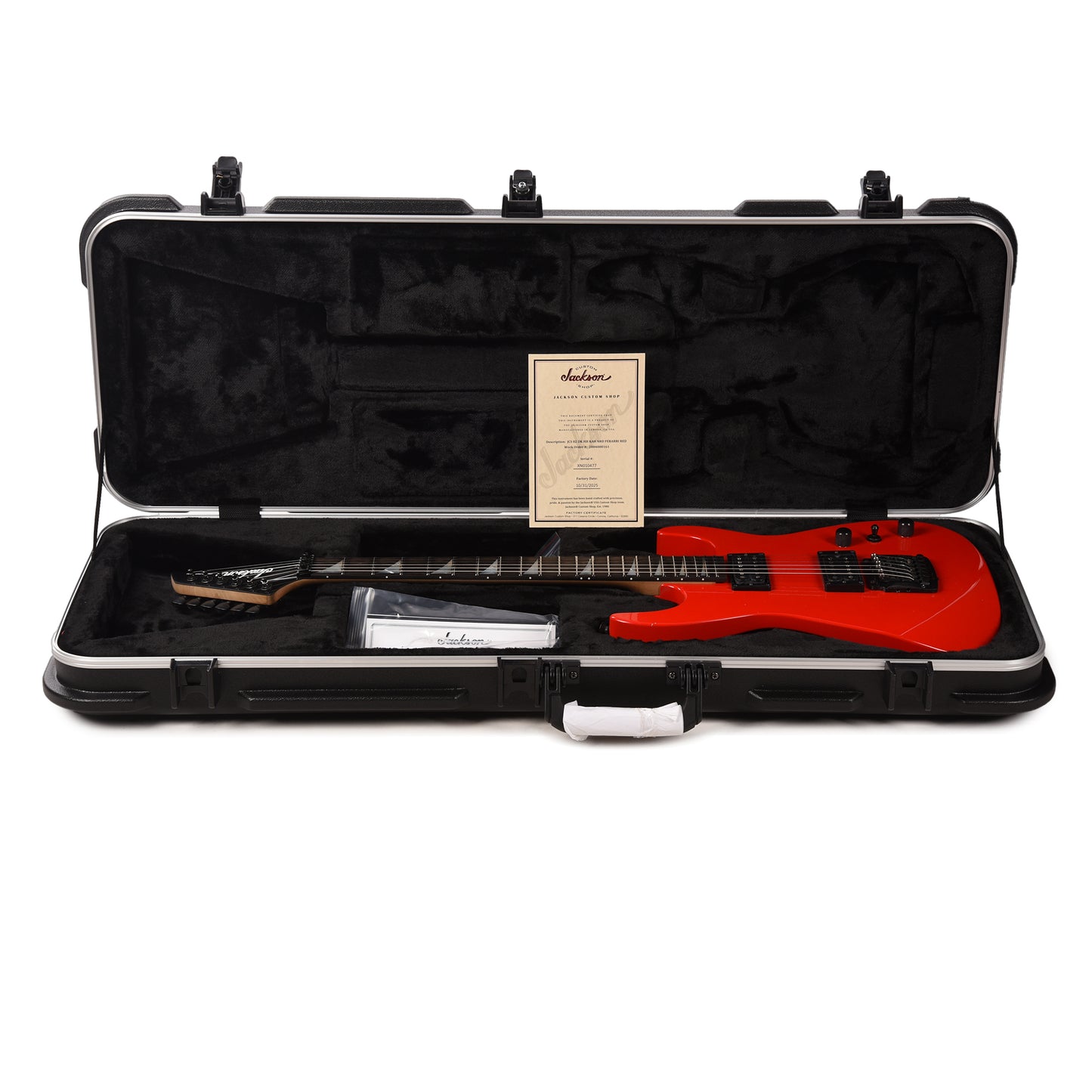 Jackson Custom Shop 1982 Dinky Nitro Relic Dive Bar Ferrari Red