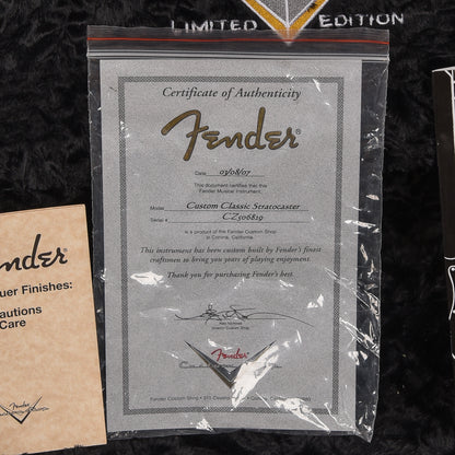 Fender Custom Shop Custom Classic Stratocaster Bing Cherry Transparent 2007