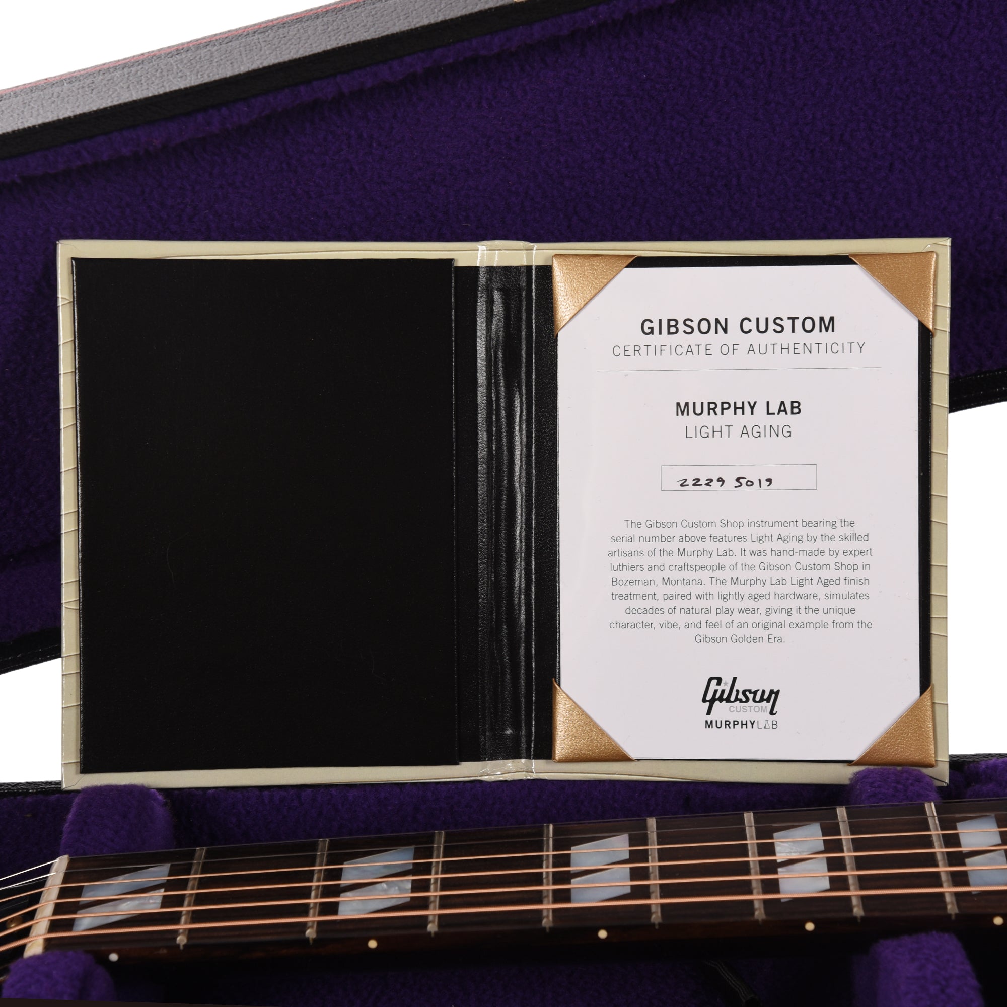 Gibson Custom Shop 1942 Banner Southern Jumbo Vintage Sunburst