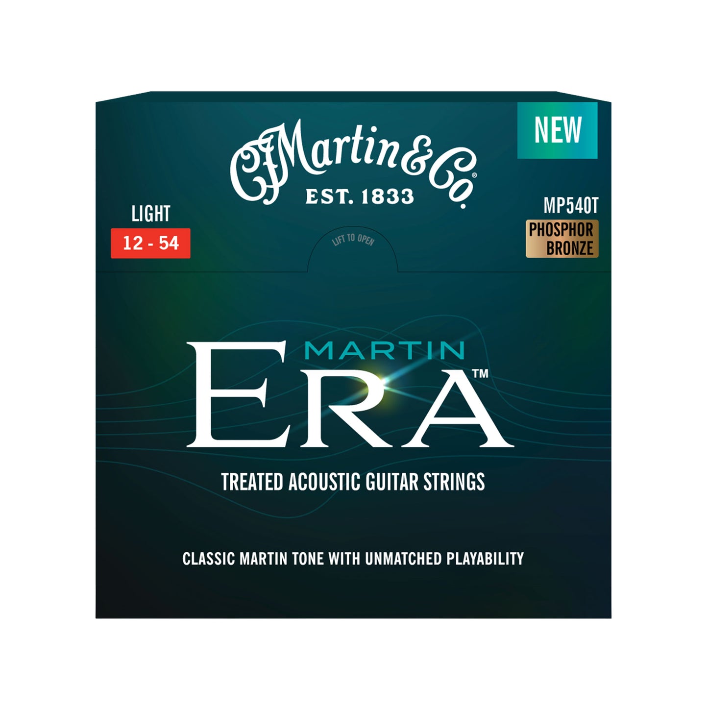 Martin Era MP540T Treated Acoustic Guitar Strings Light 12-54