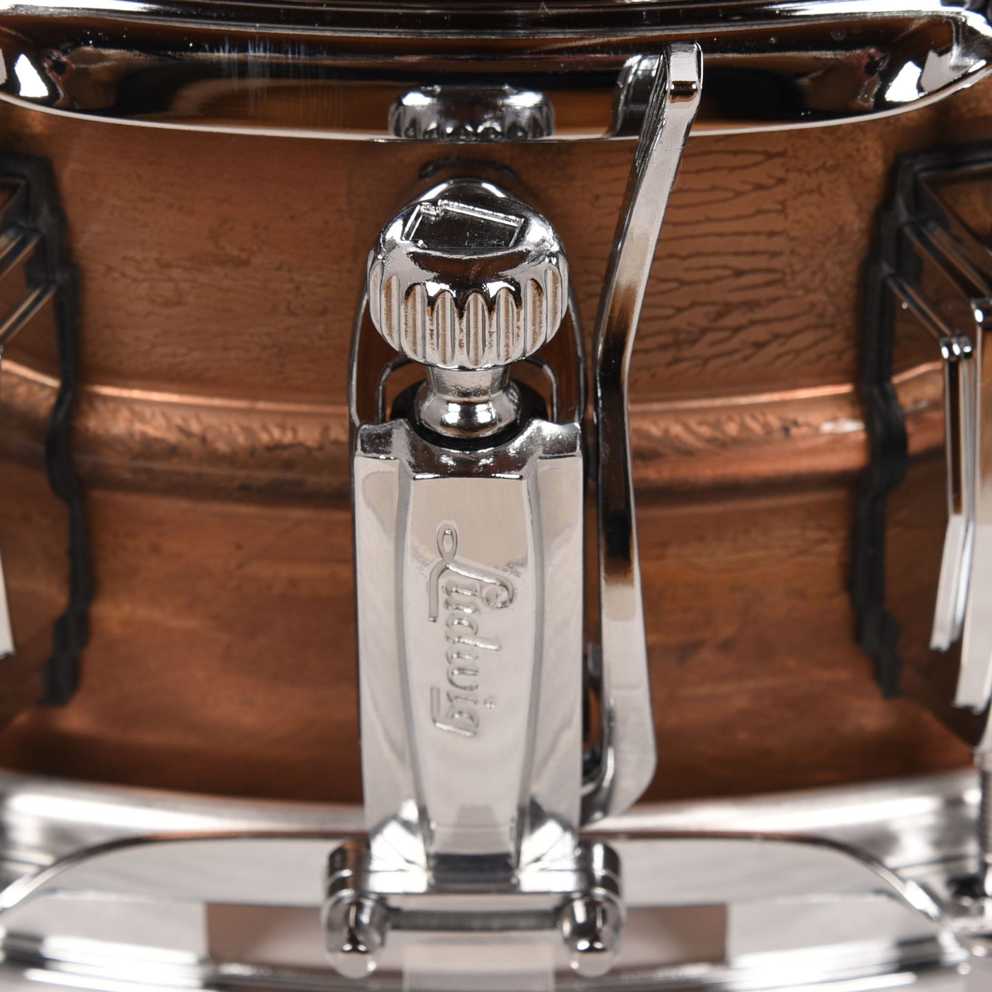 Ludwig 5x14 Raw Copper Phonic Snare Drum