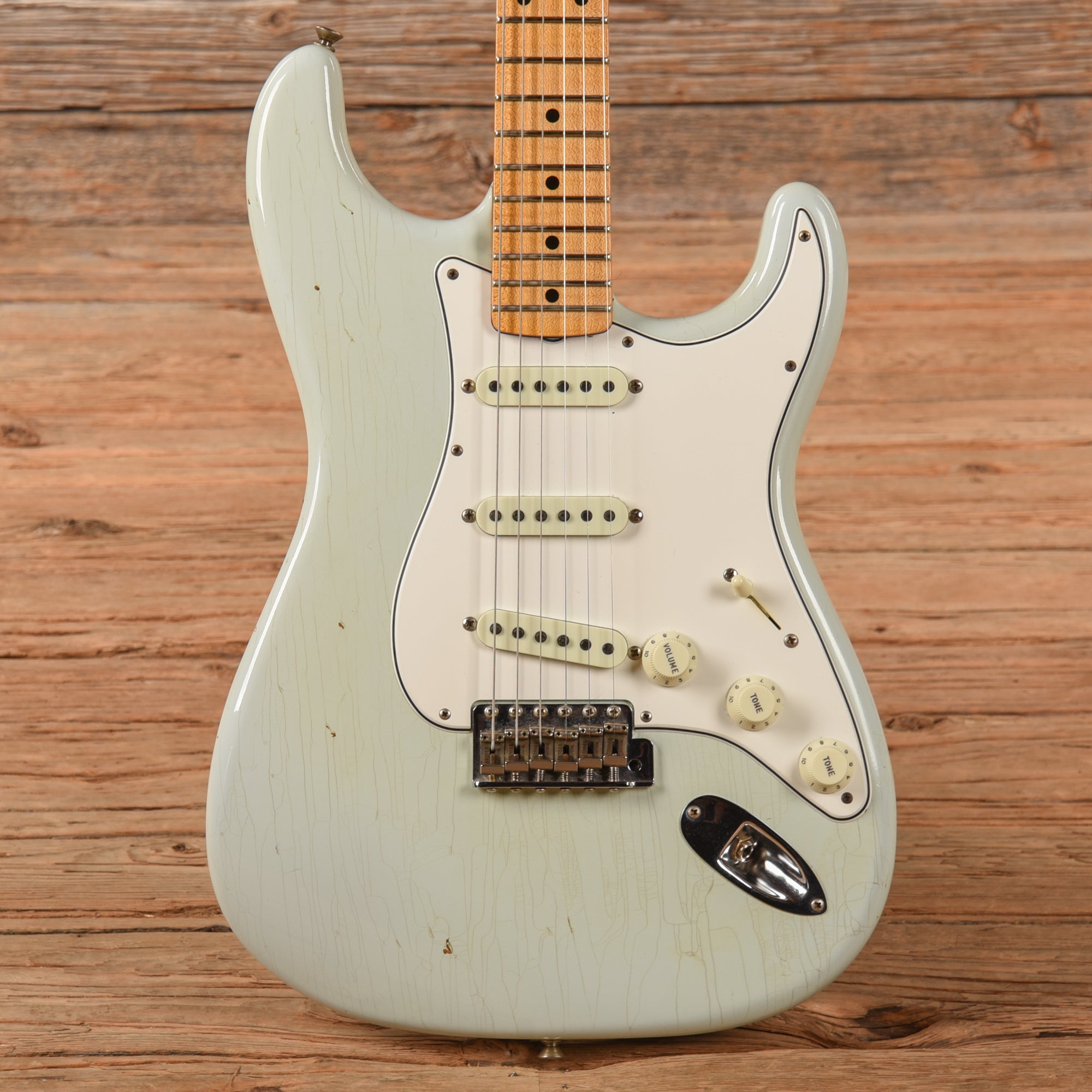 Fender Custom Shop Limited Tomatillo Stratocaster Journeyman Relic Faded Aged Sonic Blue 2018