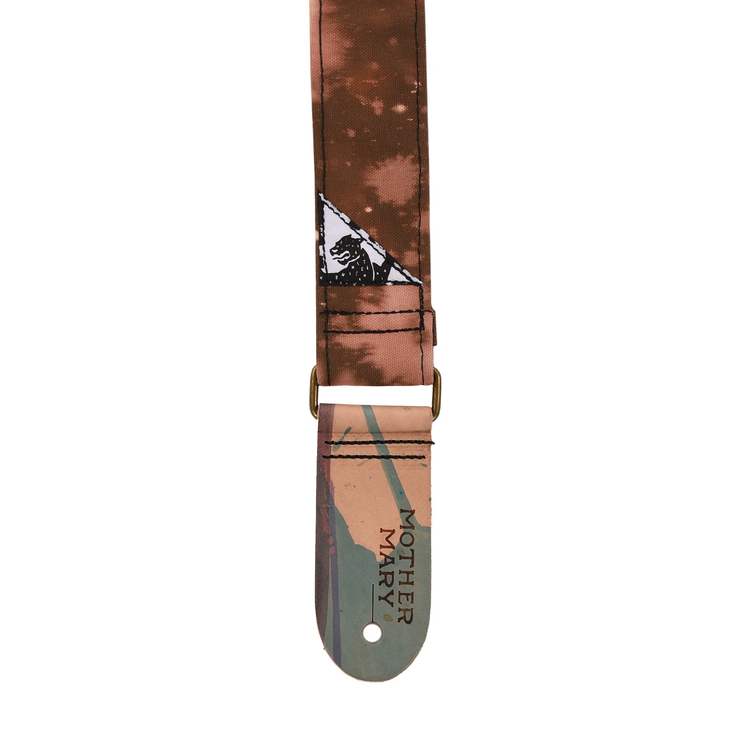 Mother Mary "Brown Bleached" Guitar Strap