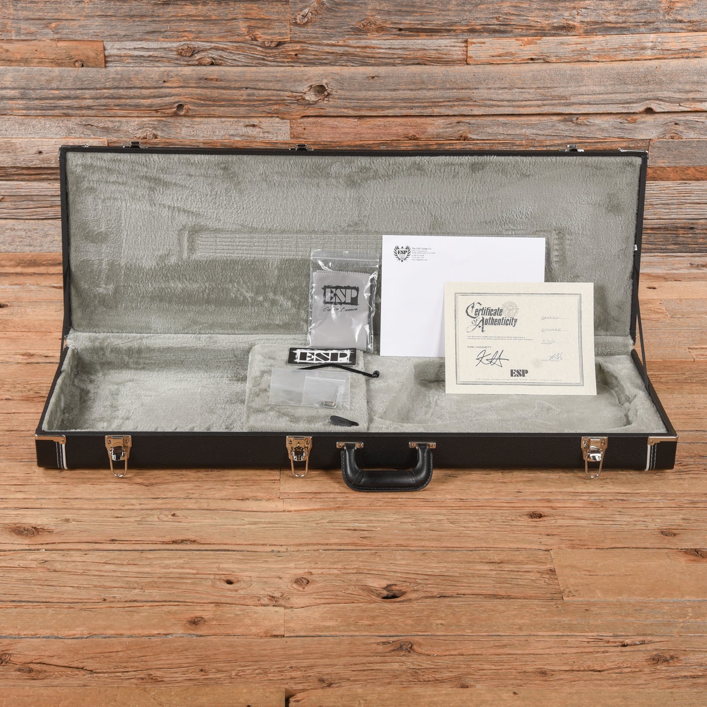 ESP KH-2 Vintage Kirk Hammett Signature Black