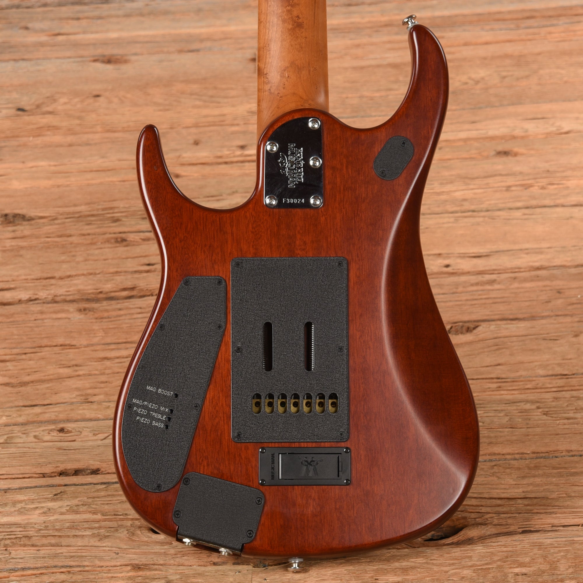 Music Man BFR JP15 7-String Sahara Burst Flame 2015