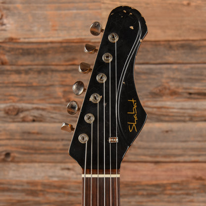 Shabat Lynx HSS Black Over 3-Tone Sunburst Relic 2022