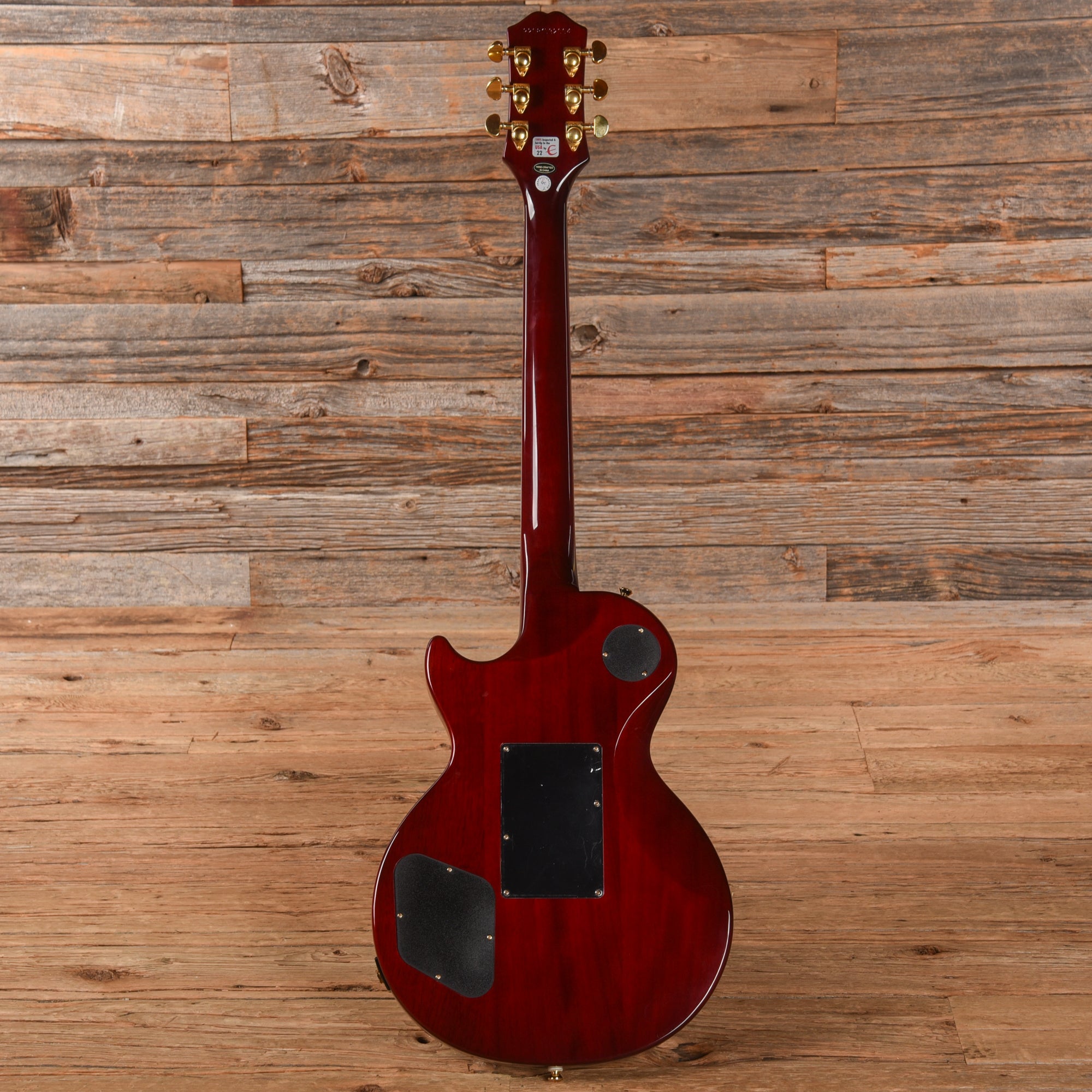 Epiphone Alex Lifeson Les Paul Custom Axcess Ruby 2022